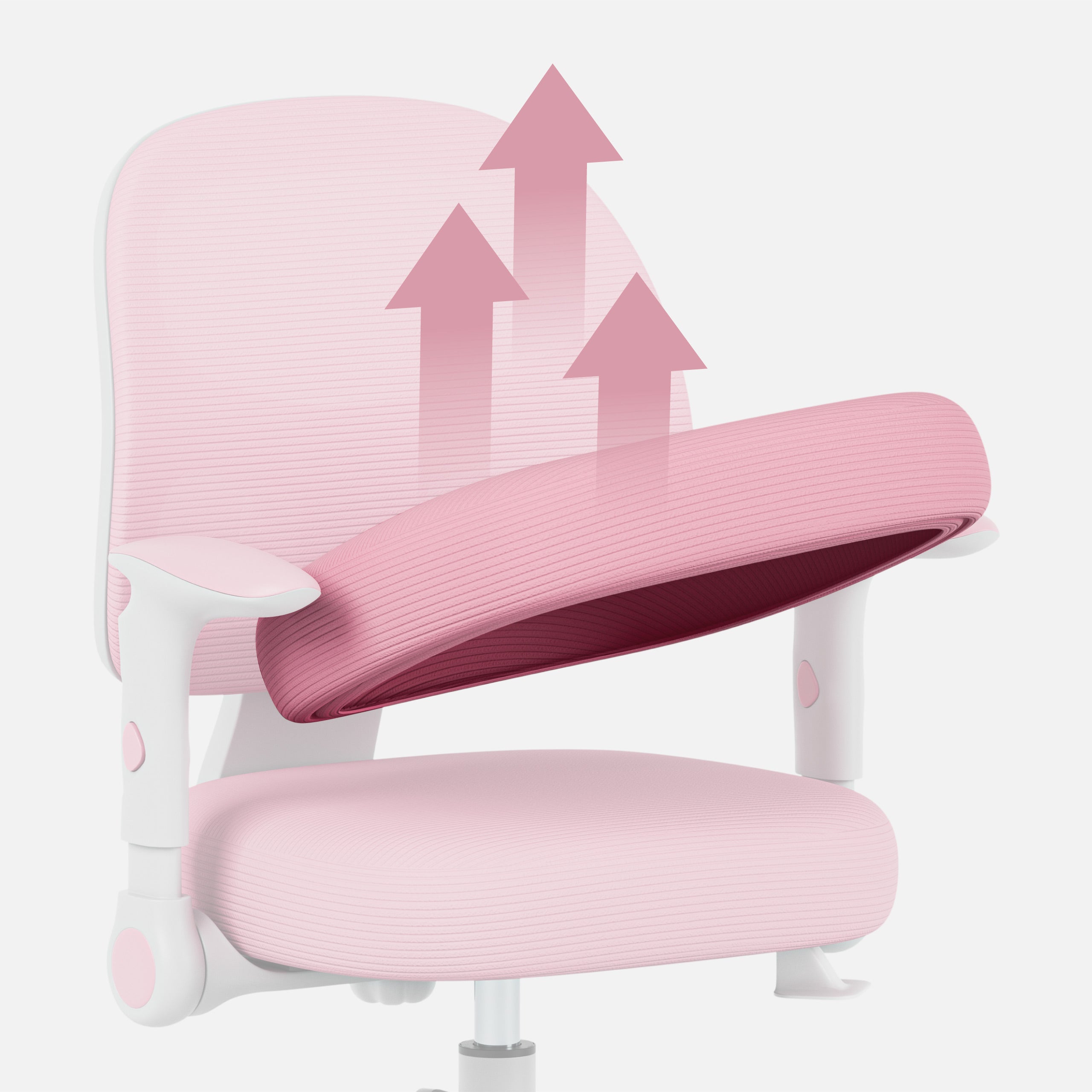 Sillón giratorio Mark Adler JUNIOR 5.0 Rosa