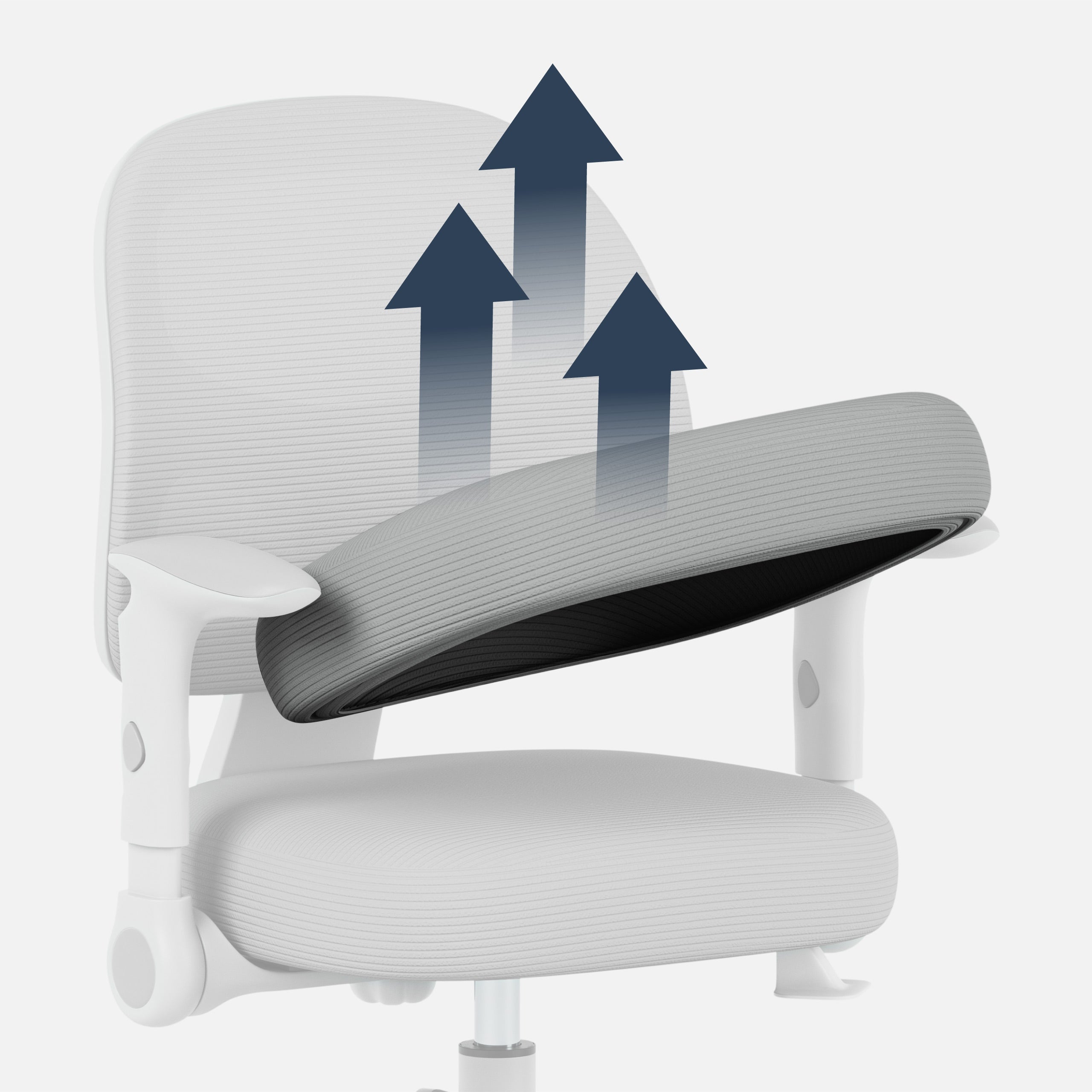 Sillón giratorio Mark Adler JUNIOR 5.0 Grey