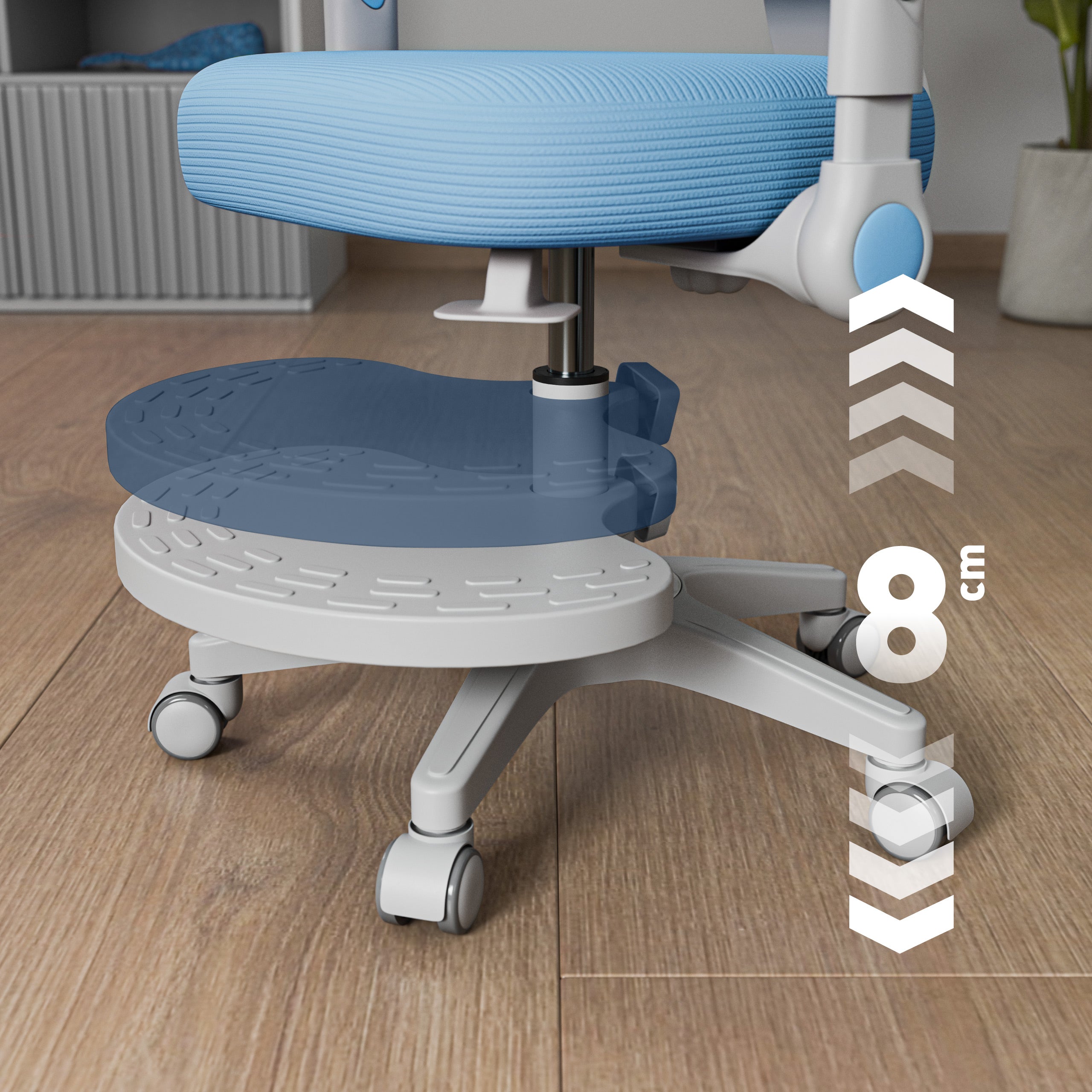 Sillón giratorio Mark Adler JUNIOR 5.0 Blue