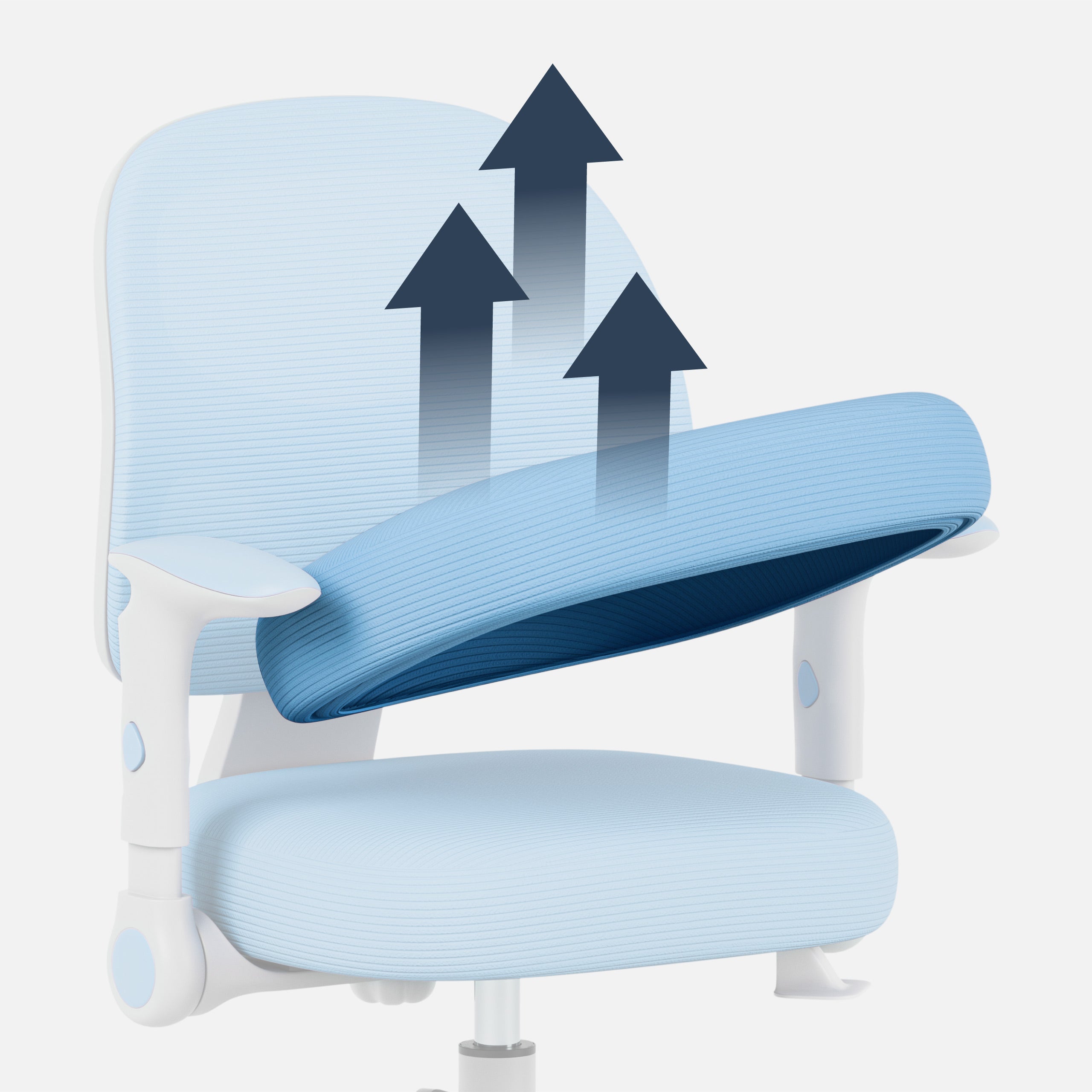 Sillón giratorio Mark Adler JUNIOR 5.0 Blue