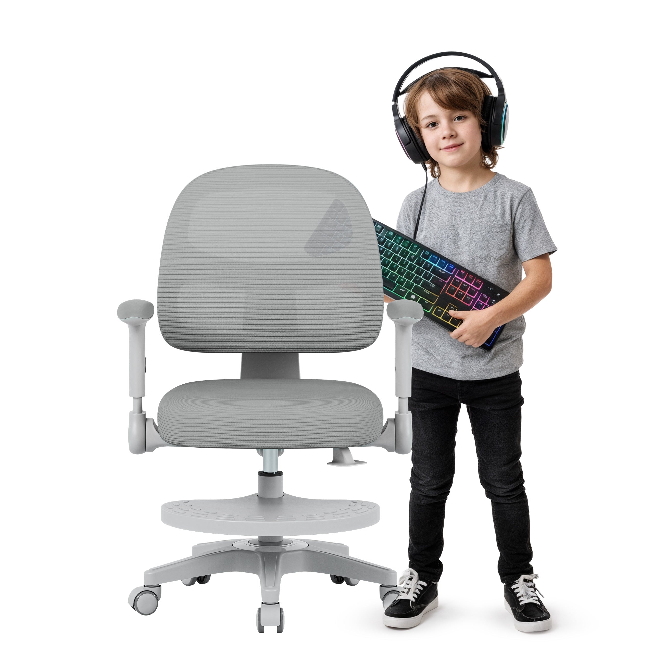Sillón giratorio Mark Adler JUNIOR 5.0 Grey