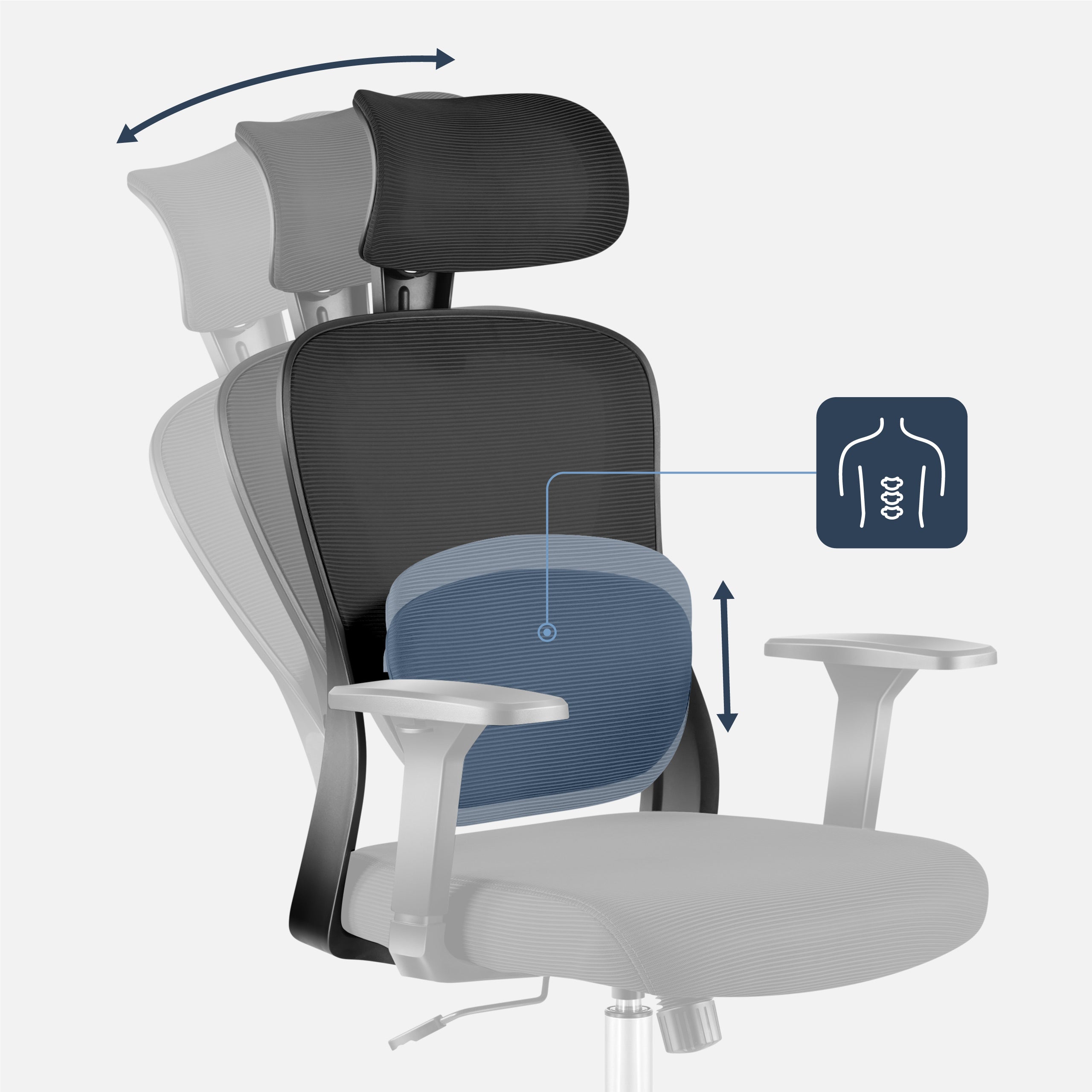 Sillón de oficina Mark Adler Manager 3.2 Black