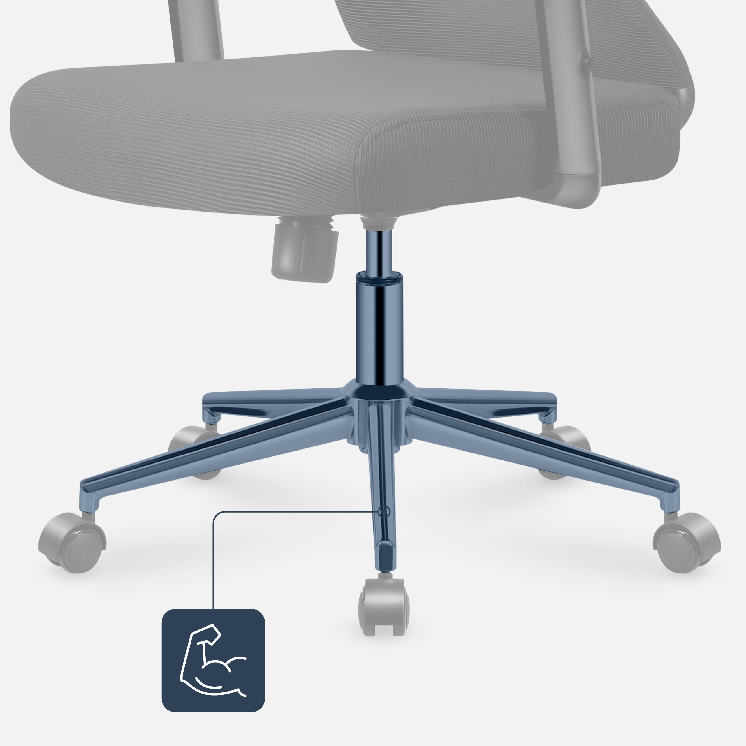 Sillón de oficina Mark Adler Manager 3.5 Negro