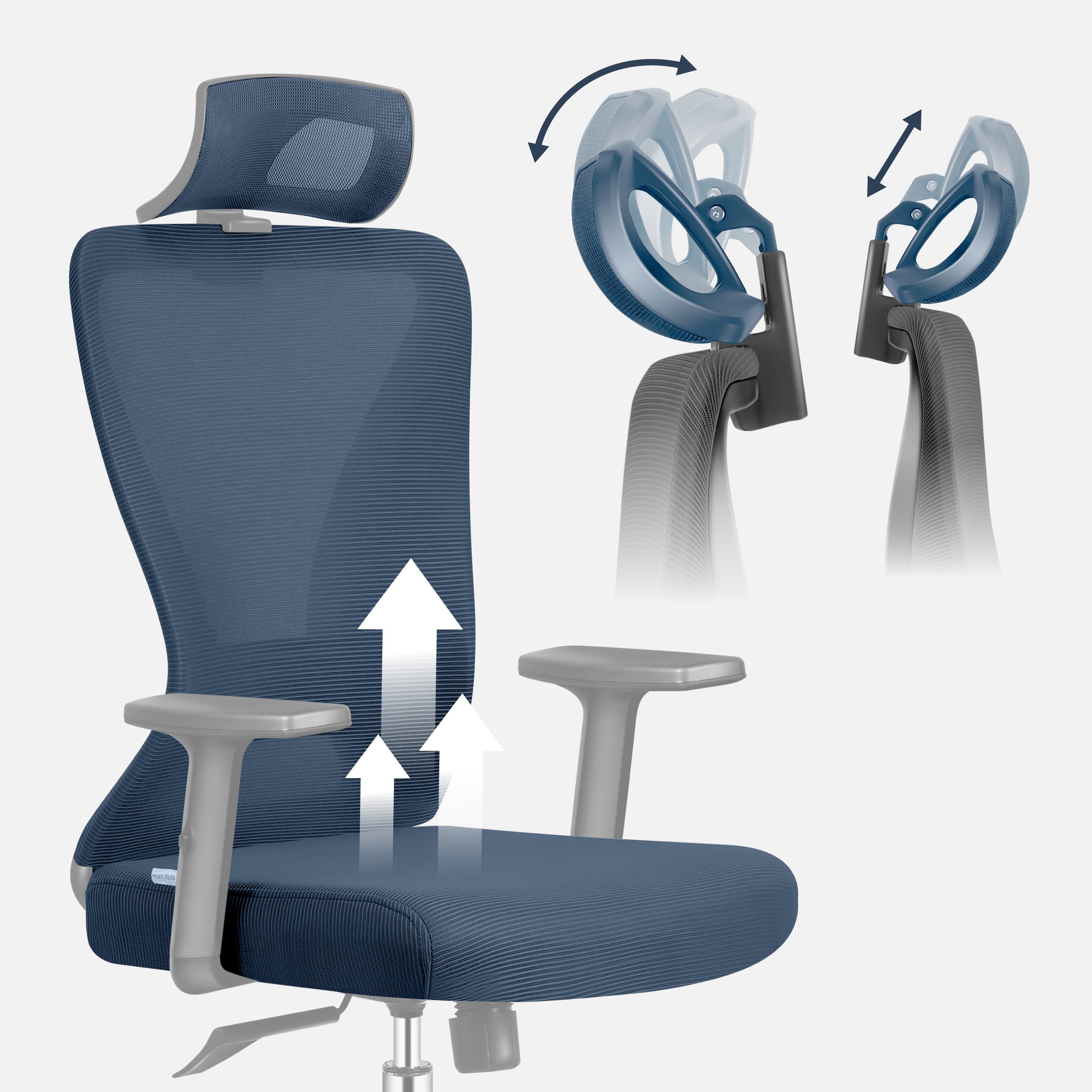 Sillón de oficina Mark Adler Manager 3.5 Negro