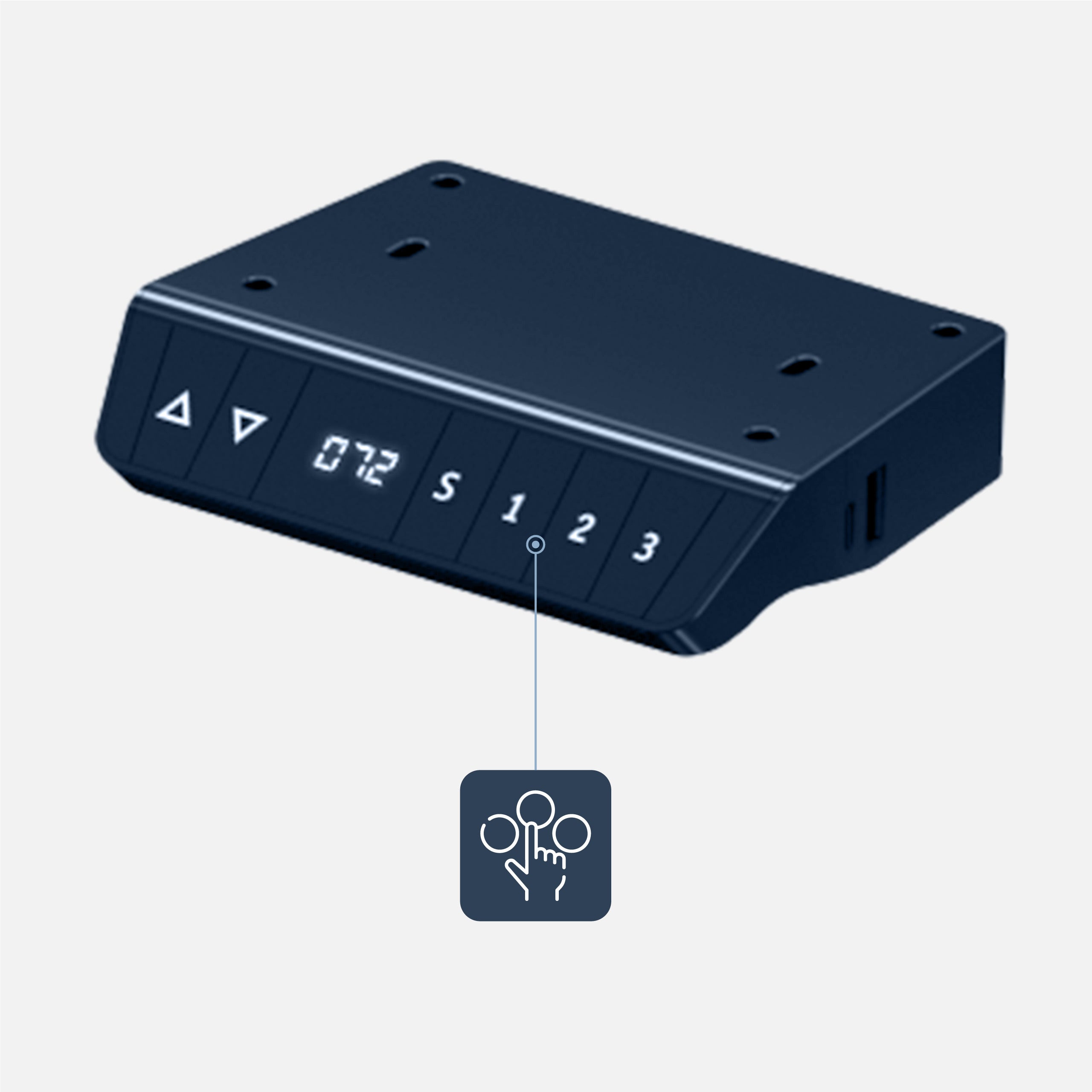 Estructura eléctrica para escritorio MARK ADLER Xeno 4.1 Black
