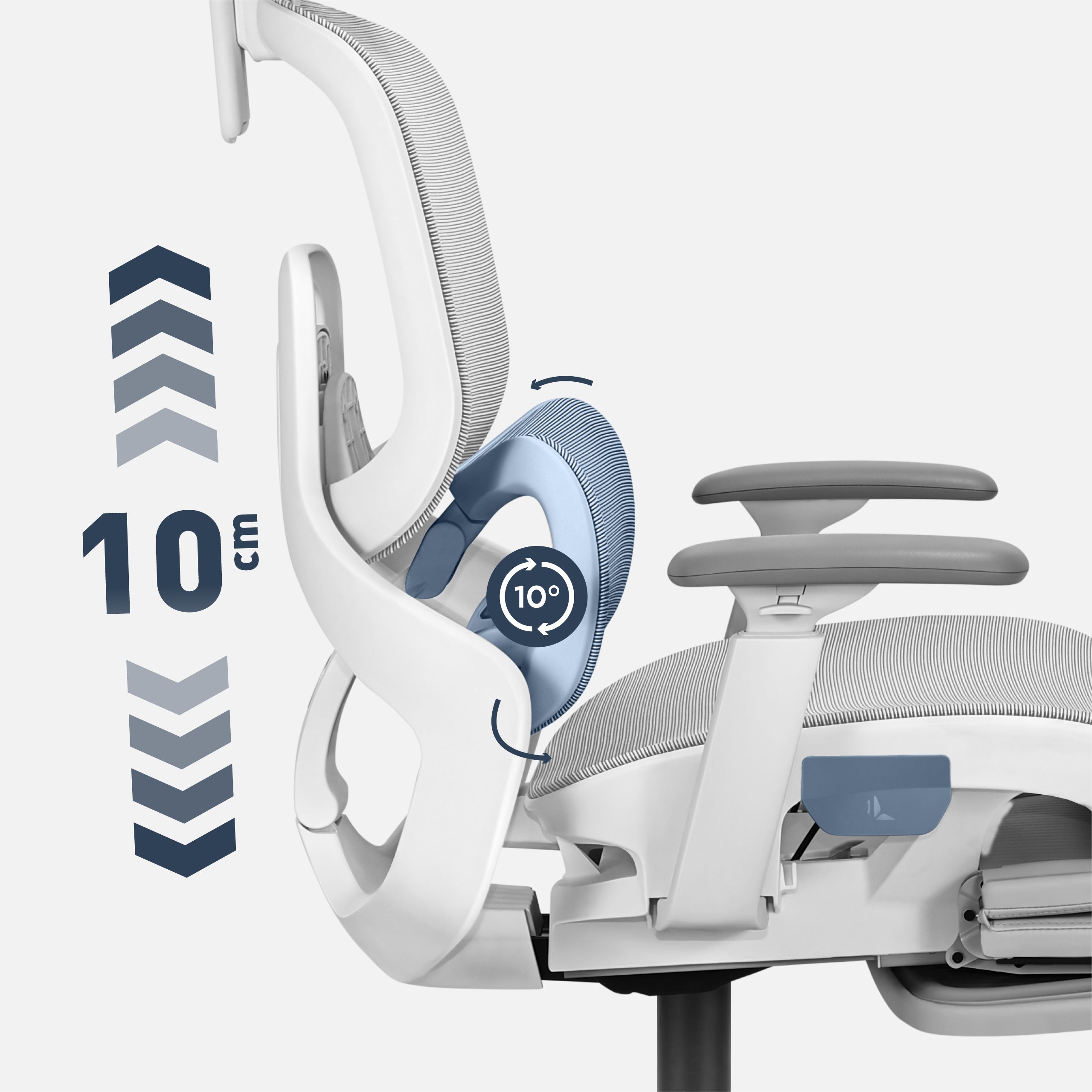 Sillón ergonómico Mark Adler Expert 9.3 Grey