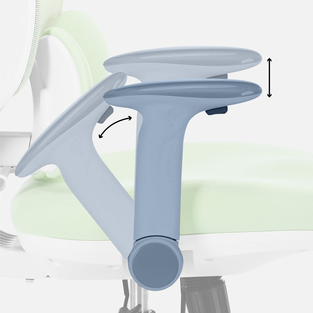 Sillón ergonómico para niños Mark Adler Junior 6.3 Green