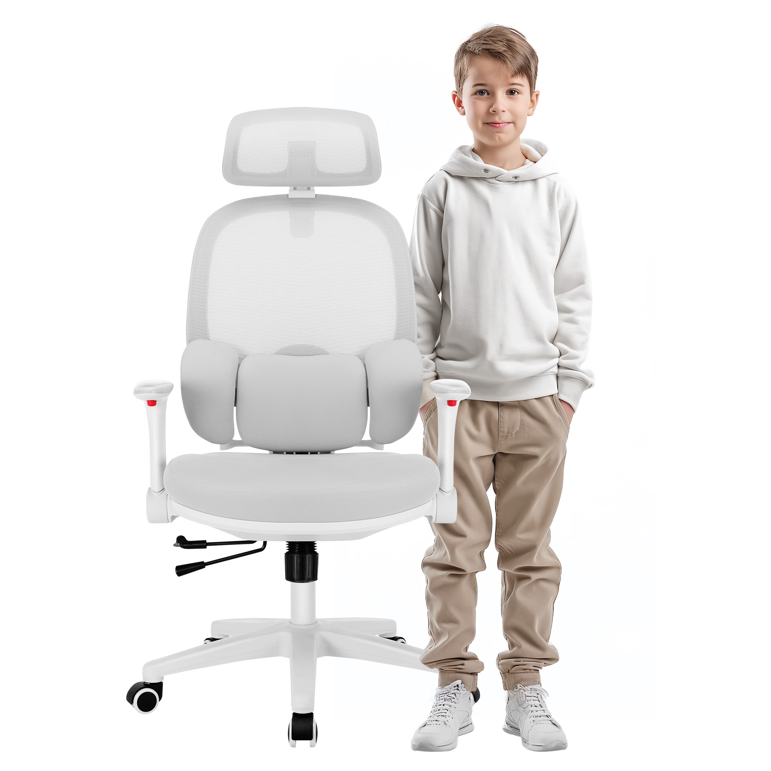 Sillón ergonómico para niños Mark Adler Junior 6.3 Grey