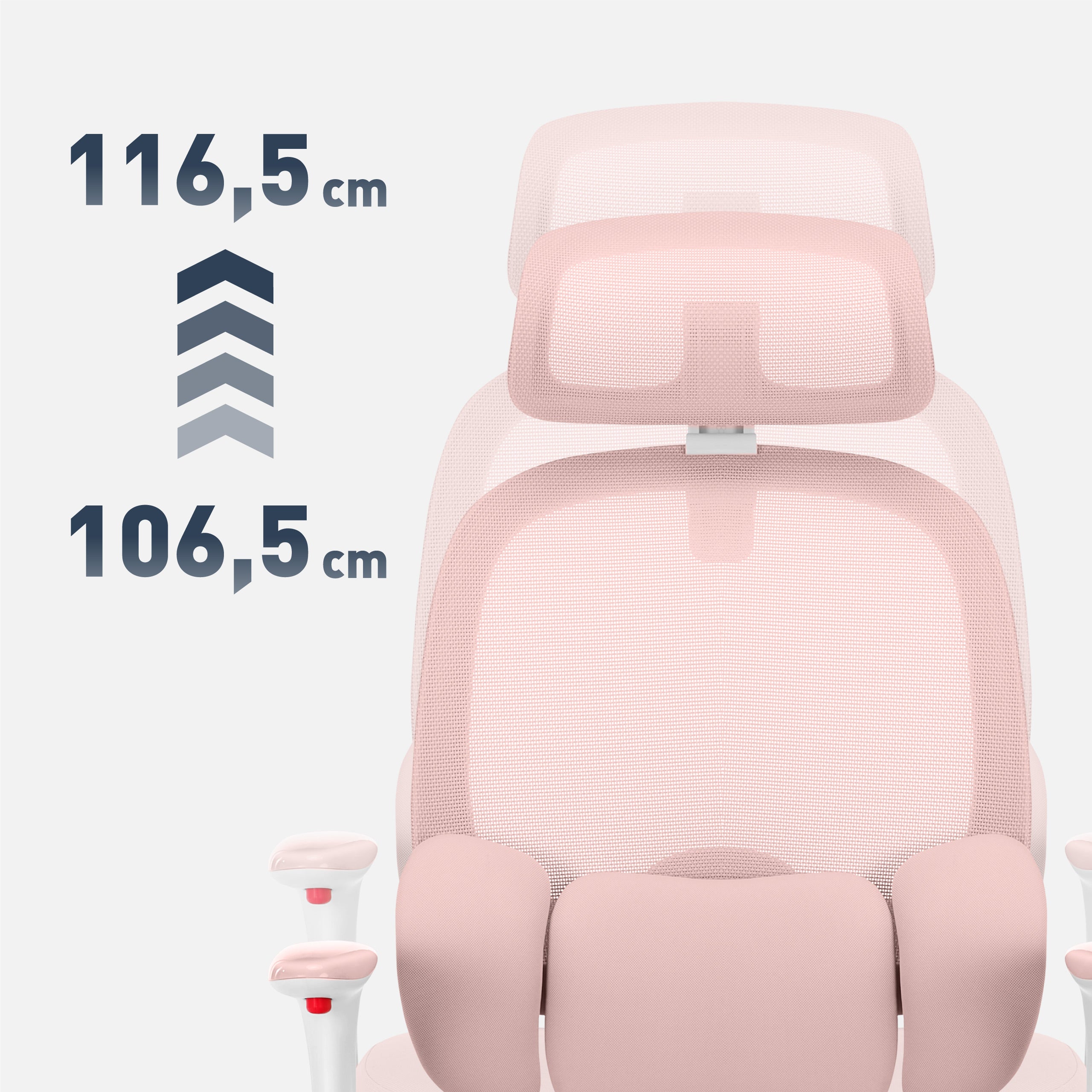 Sillón ergonómico para niños Mark Adler Junior 6.3 Pink