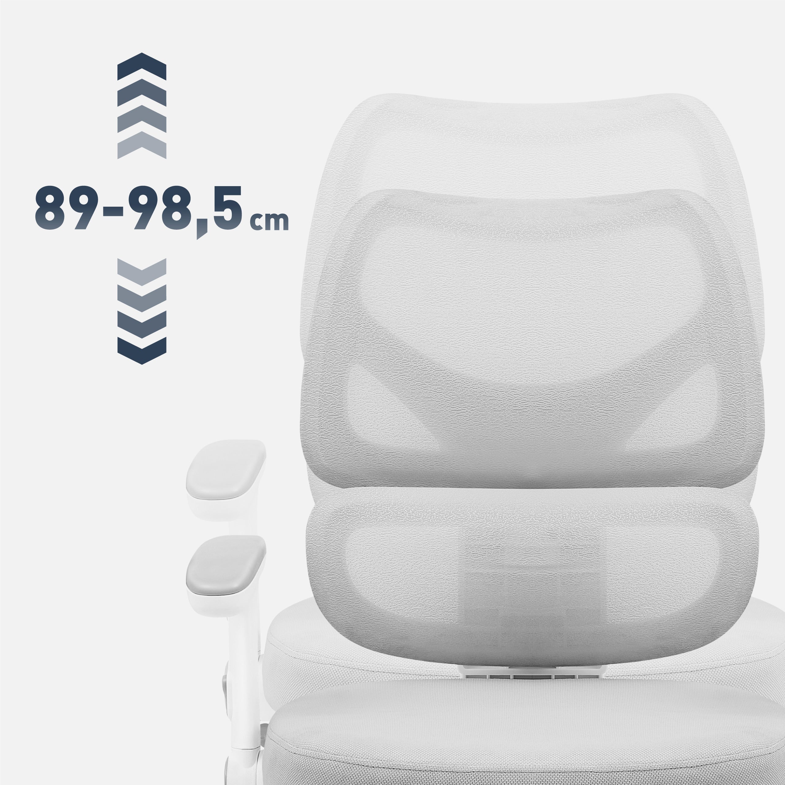 Sillón giratorio para niños Mark Adler Junior 5.3 Grey