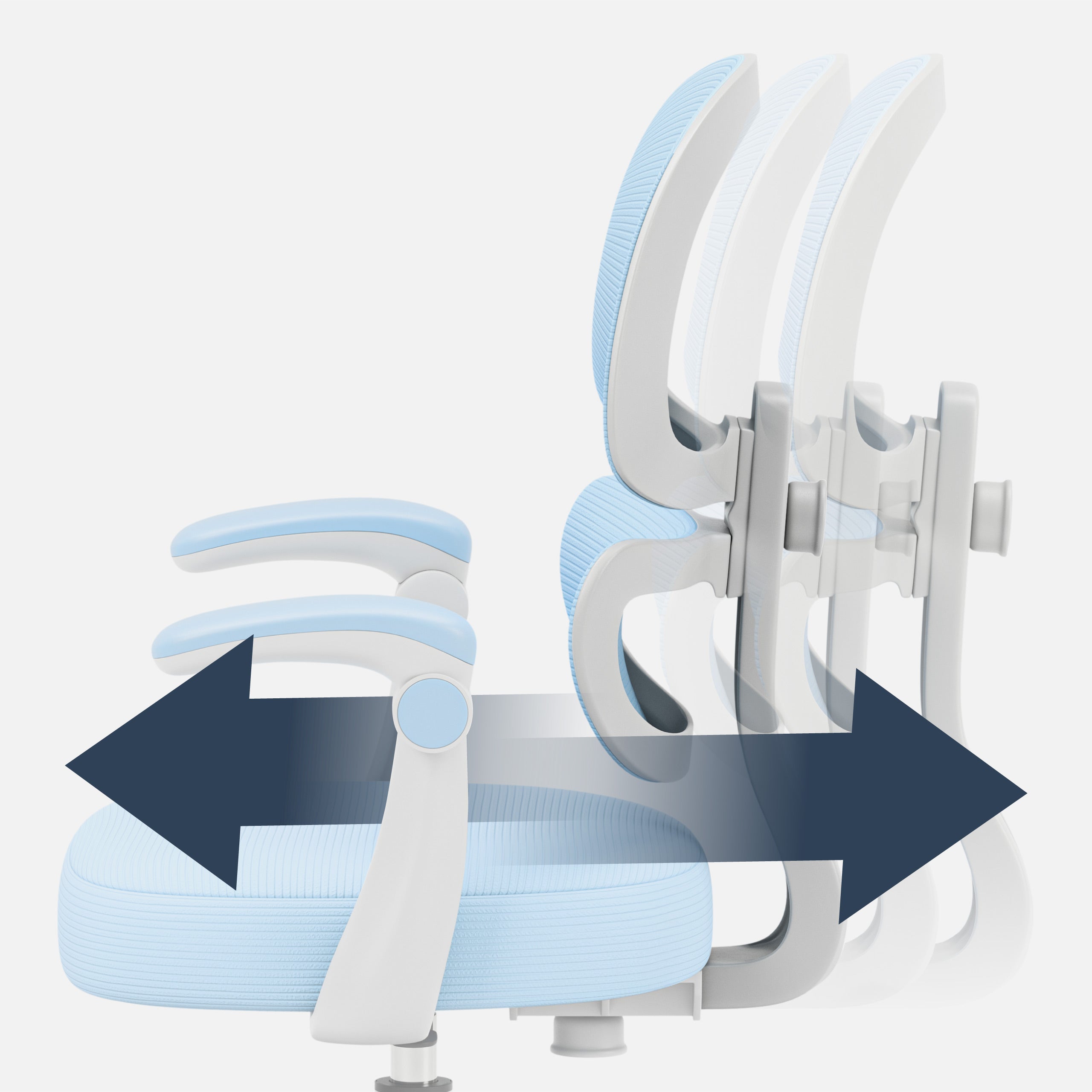 Sillón ergonómico para niños Mark Adler Junior 4.4 Blue