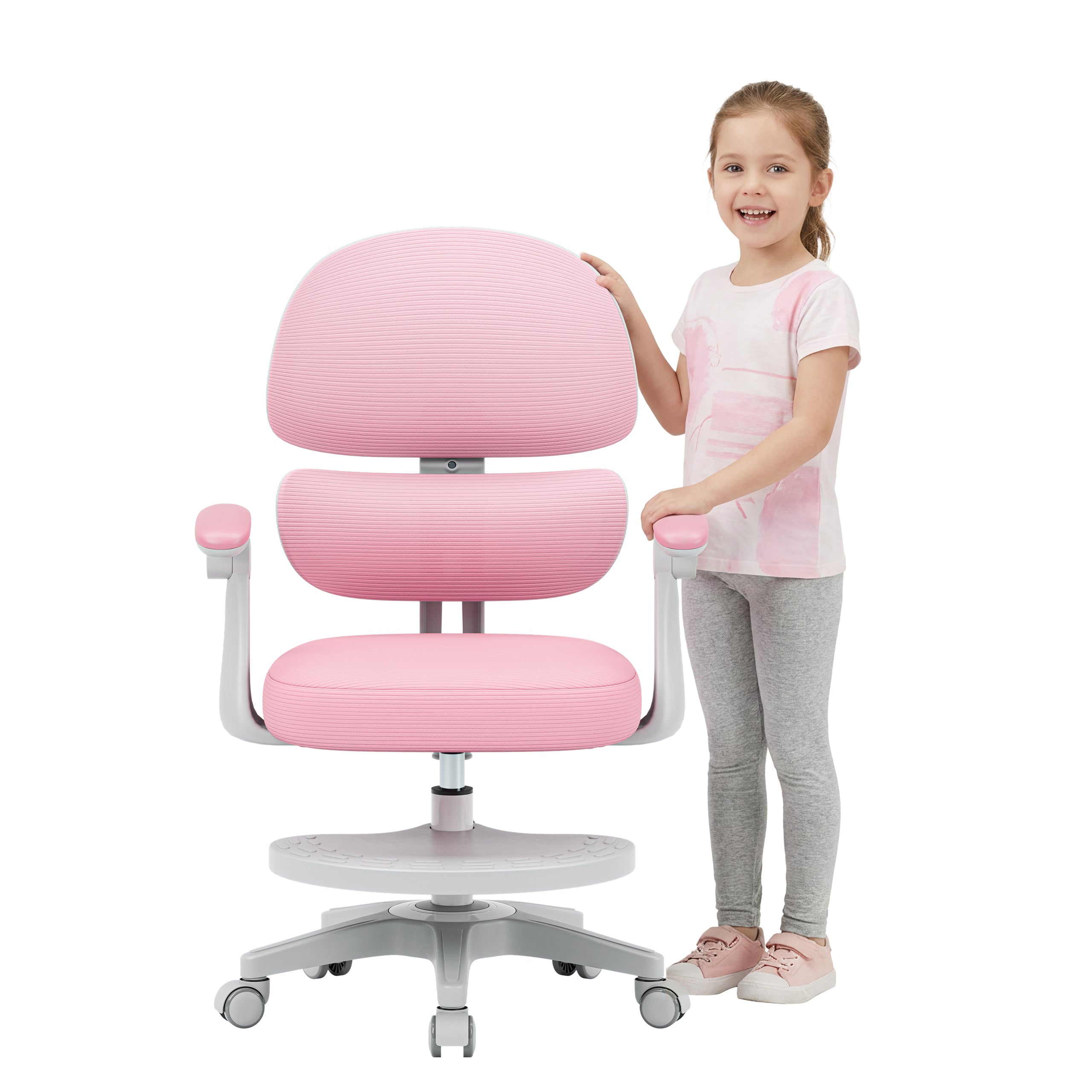 Sillón ergonómico para niños Mark Adler Junior 4.4 Rosa