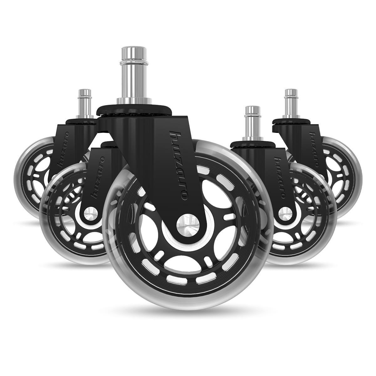 Ruedas para sillón Casters 2.0 Black
