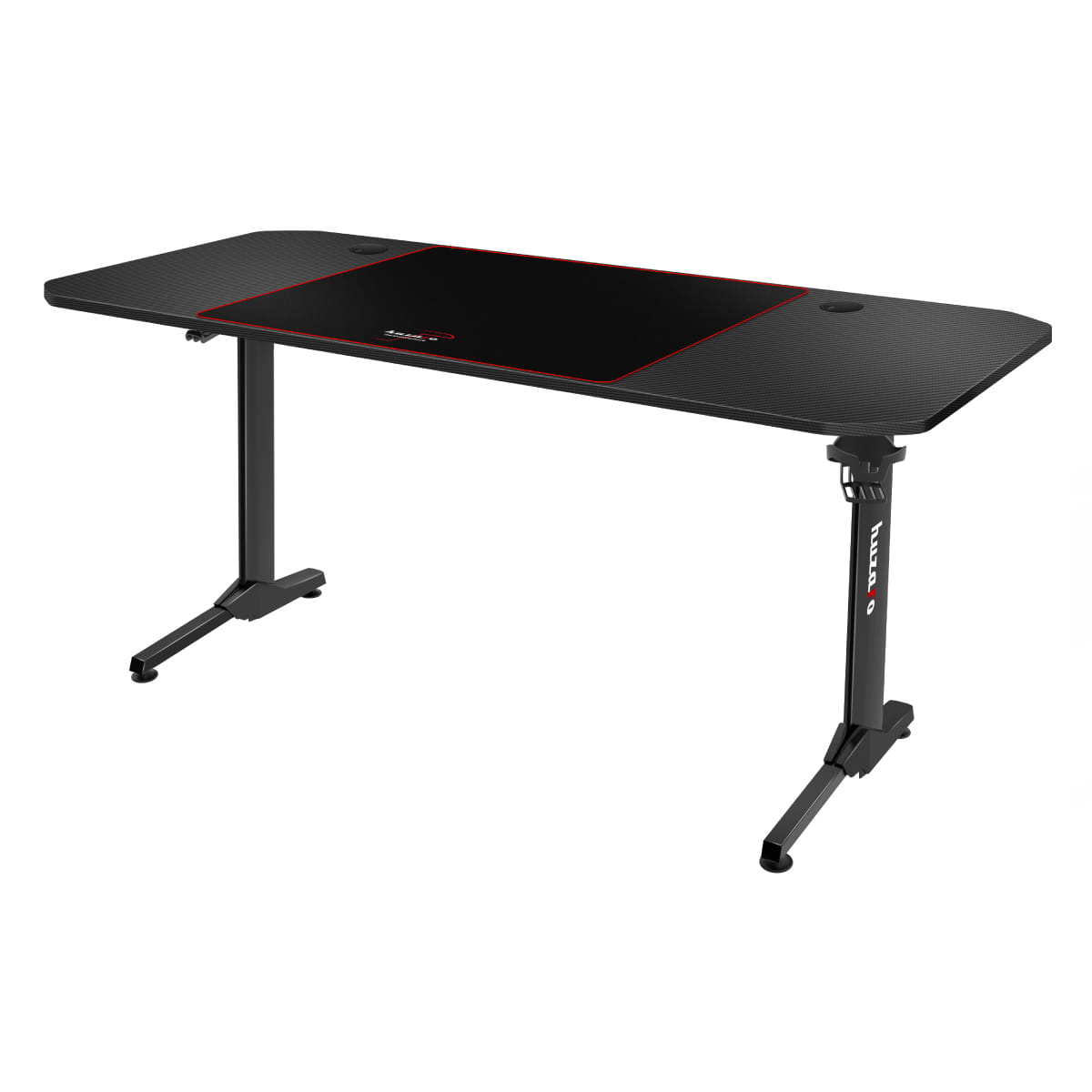 Escritorio para videojuegos Huzaro Hero 4.7 Black de 160 cm