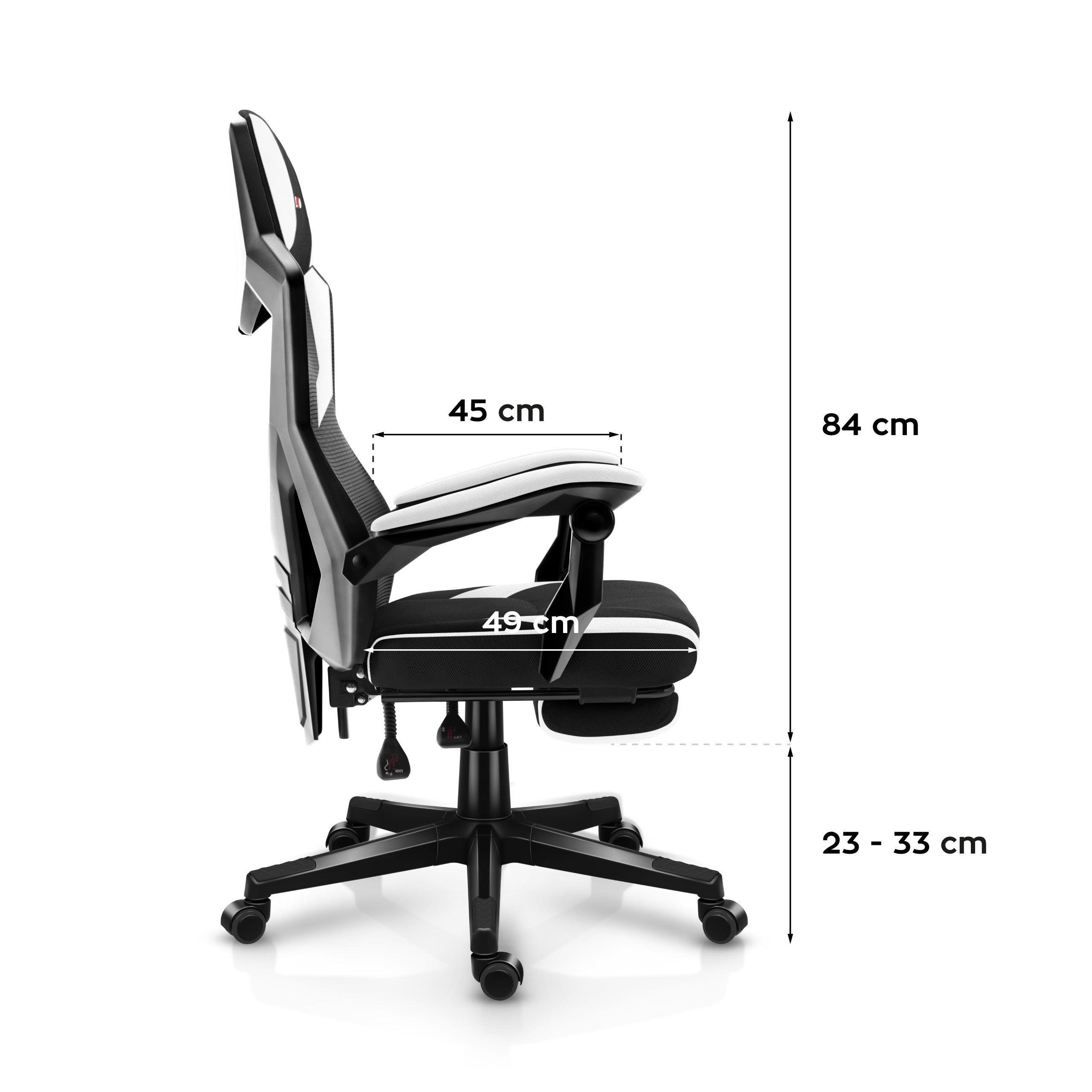 Sillón gaming Huzaro Combat 3.1 Blanco