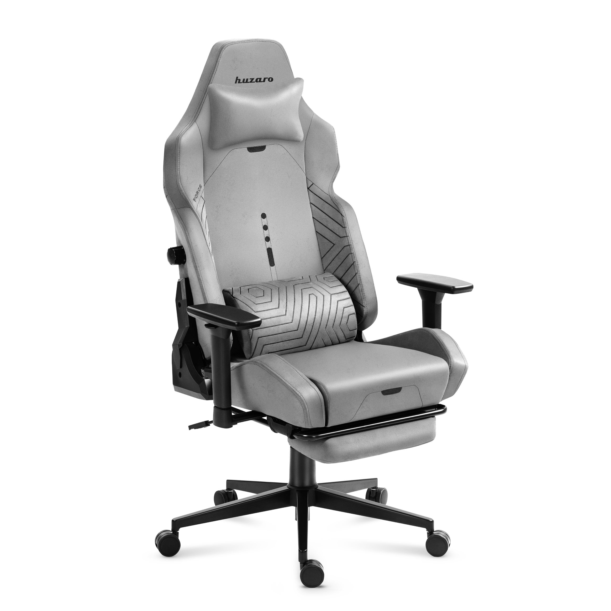 Sillón gaming HUZARO FORCE 8.1 gris