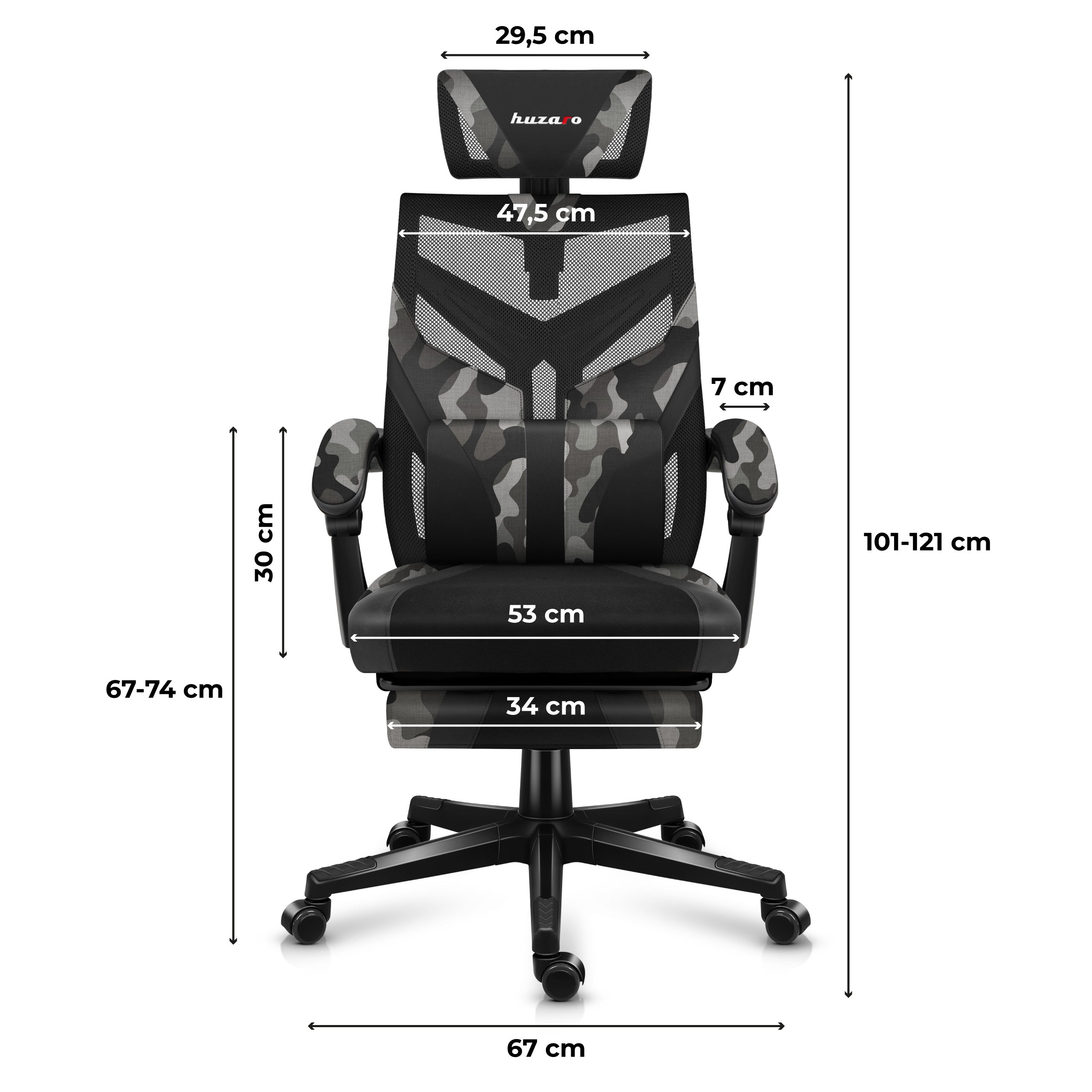 Sillón gaming Huzaro Combat 5.0 Camo