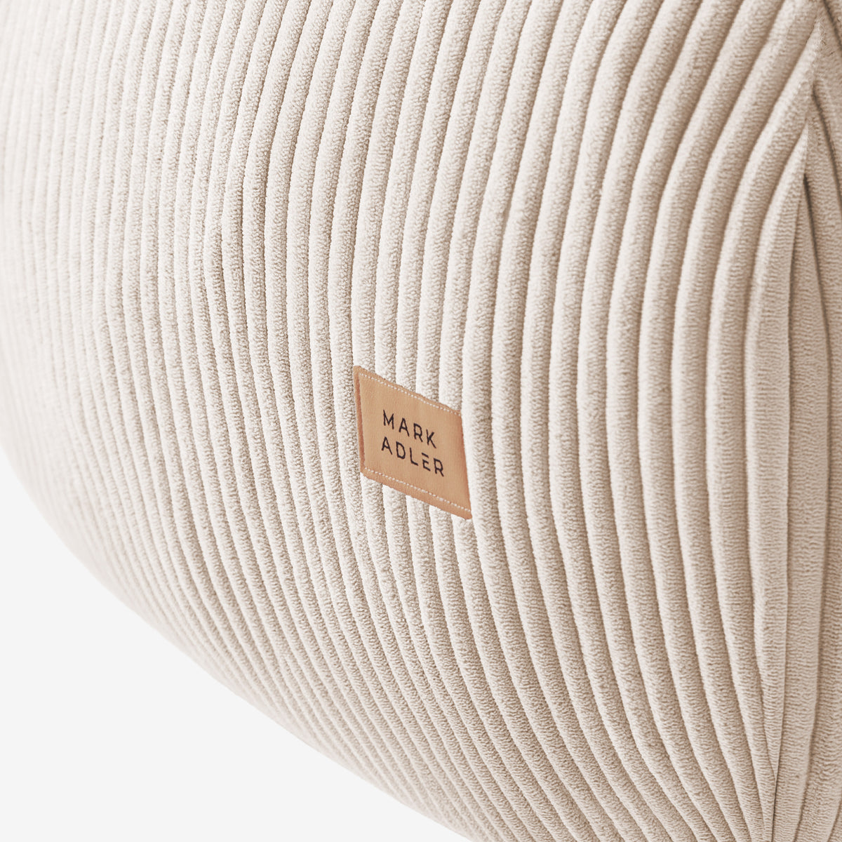 Puf tipo saco de pana beige Mark Adler Comfy 1.0 Beige