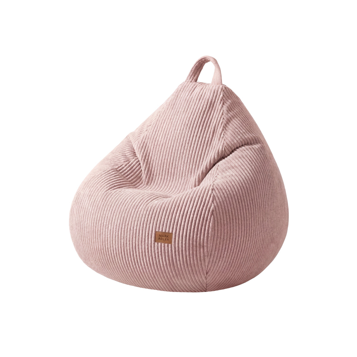 Puf tipo saco de pana rosa Mark Adler Comfy 1.0 Pink