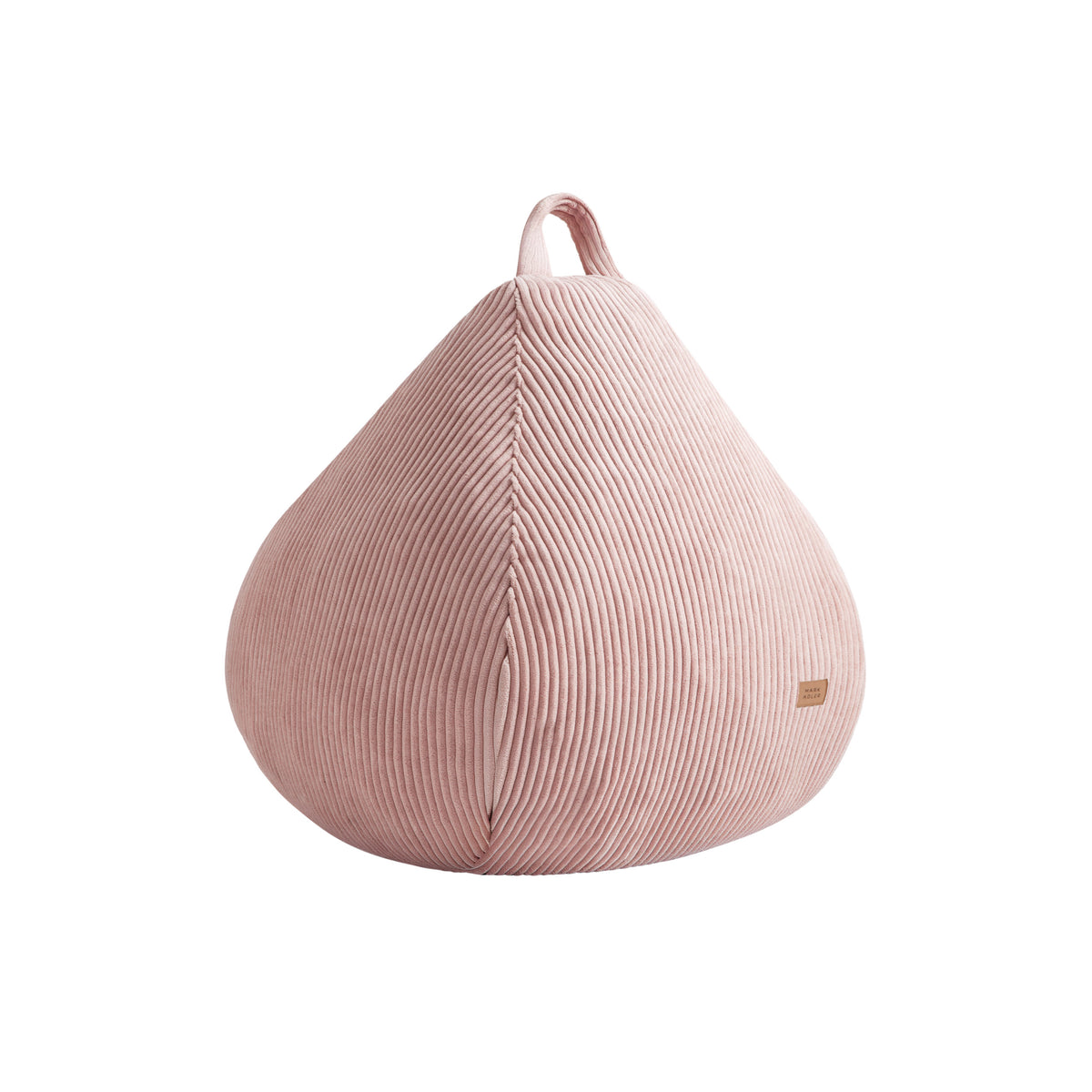 Puf tipo saco de pana rosa Mark Adler Comfy 1.0 Pink