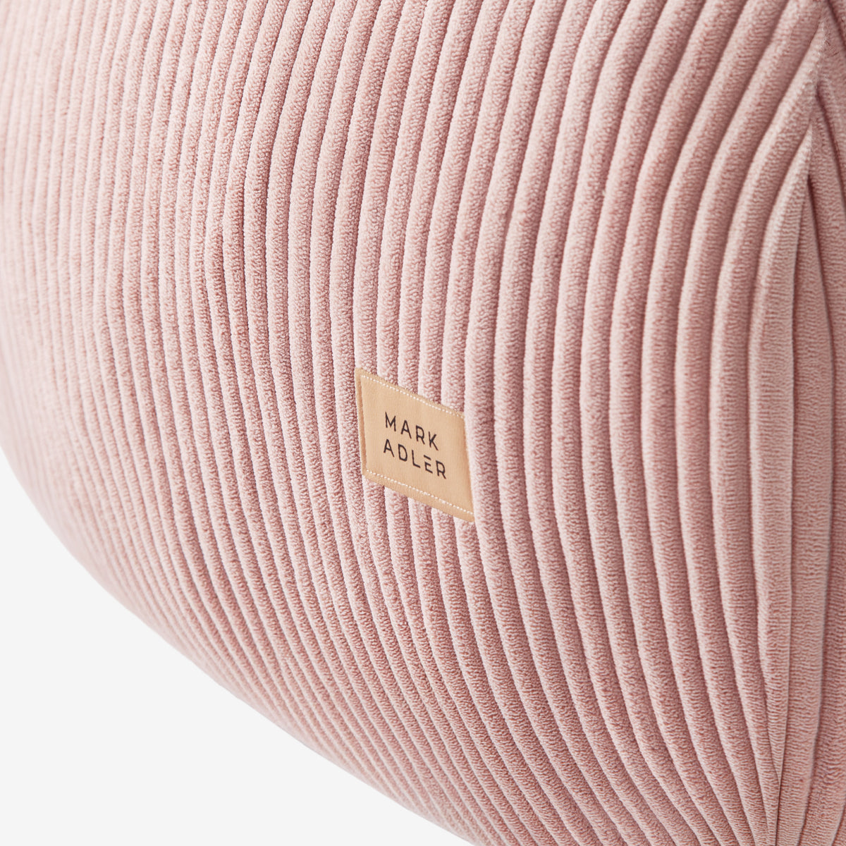 Puf tipo saco de pana rosa Mark Adler Comfy 1.0 Pink