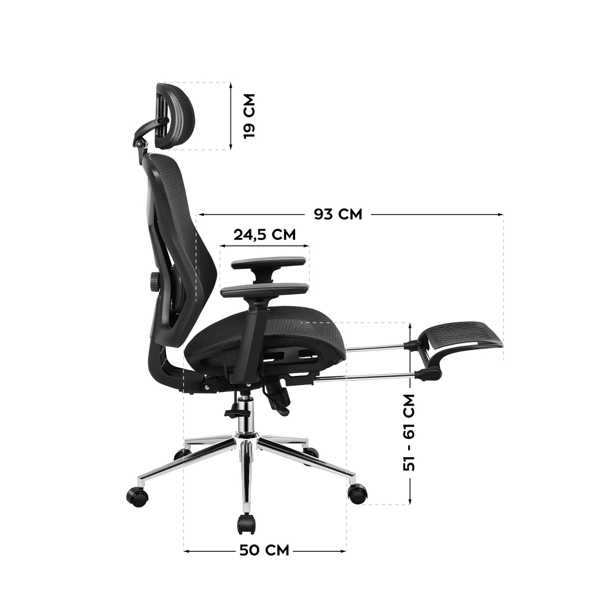 Sillón giratorio Mark Adler Expert 5.7 Black