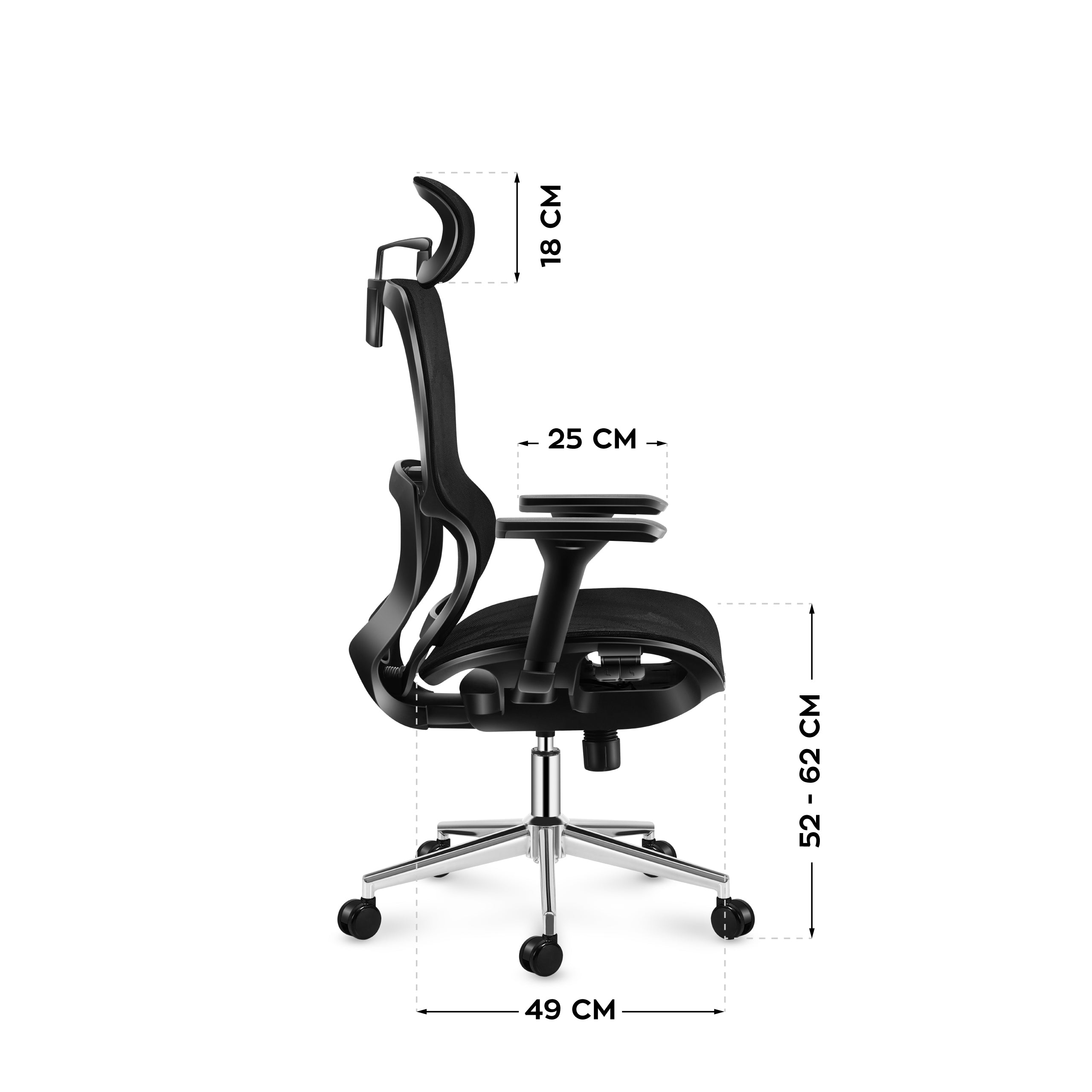 Sillón de oficina MARK ADLER EXPERT 6.2 Negro