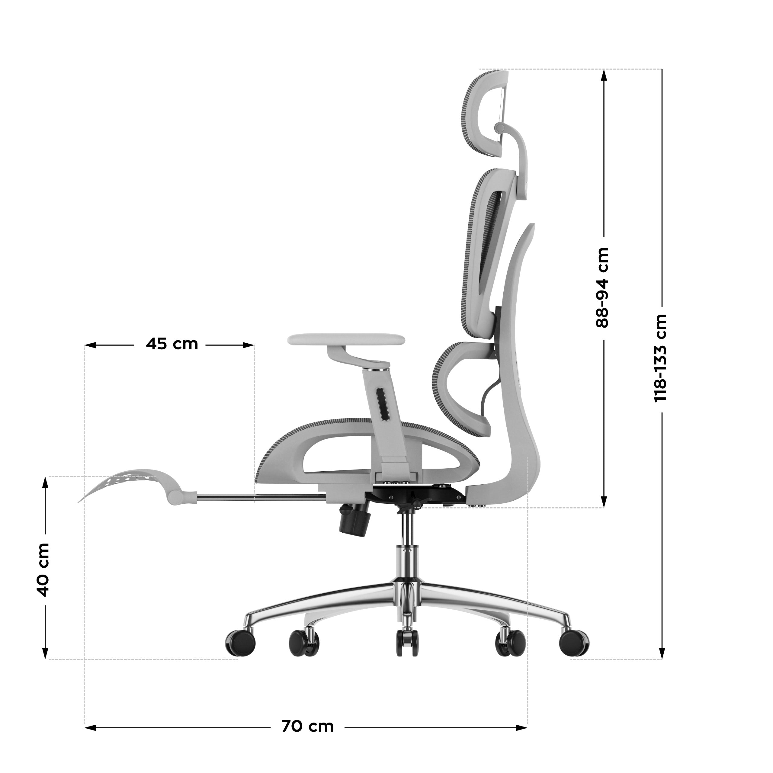 Sillón ergonómico Mark Adler Expert 7.9 Grey
