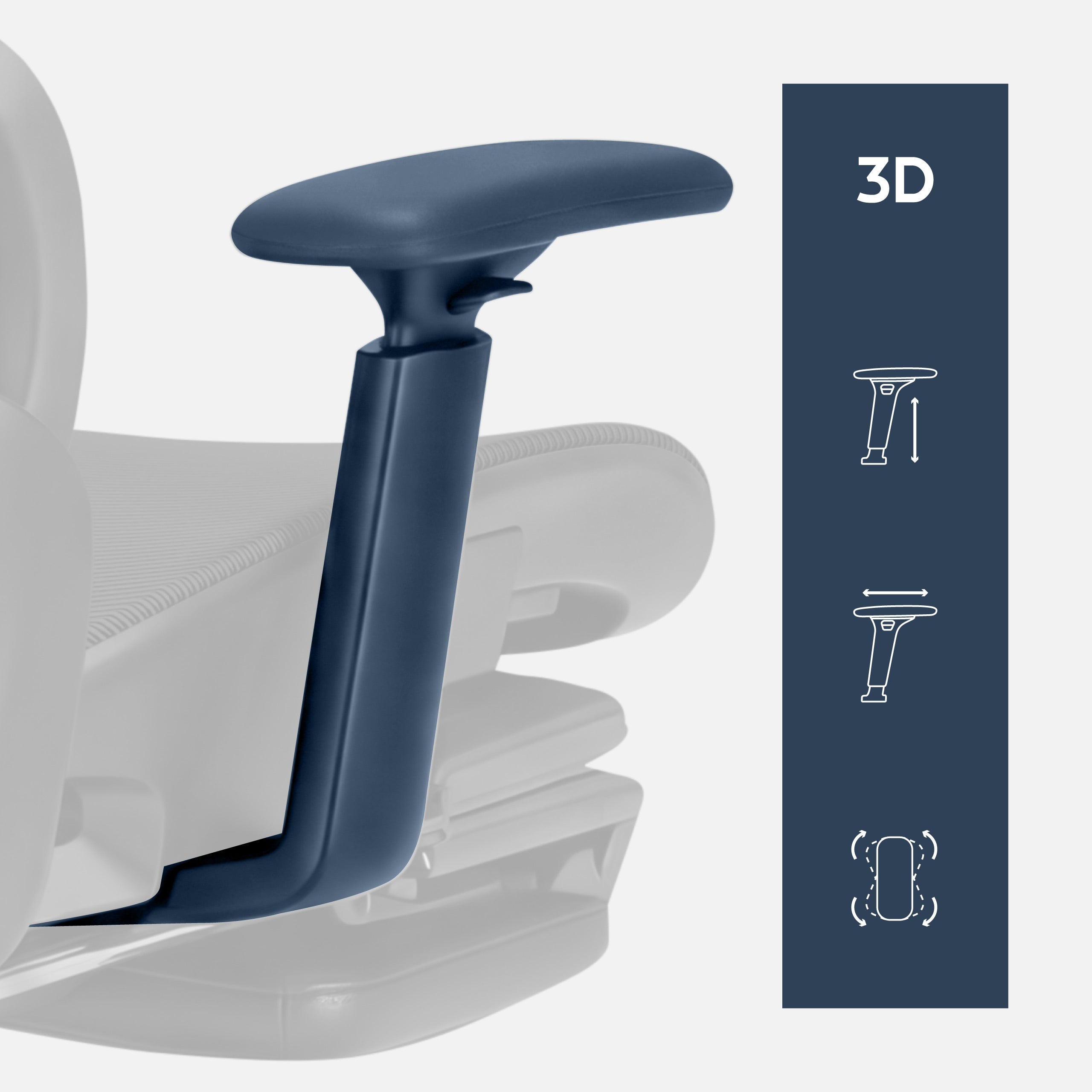 Sillón ergonómico con reposapiés Mark Adler Expert 9.3 Black