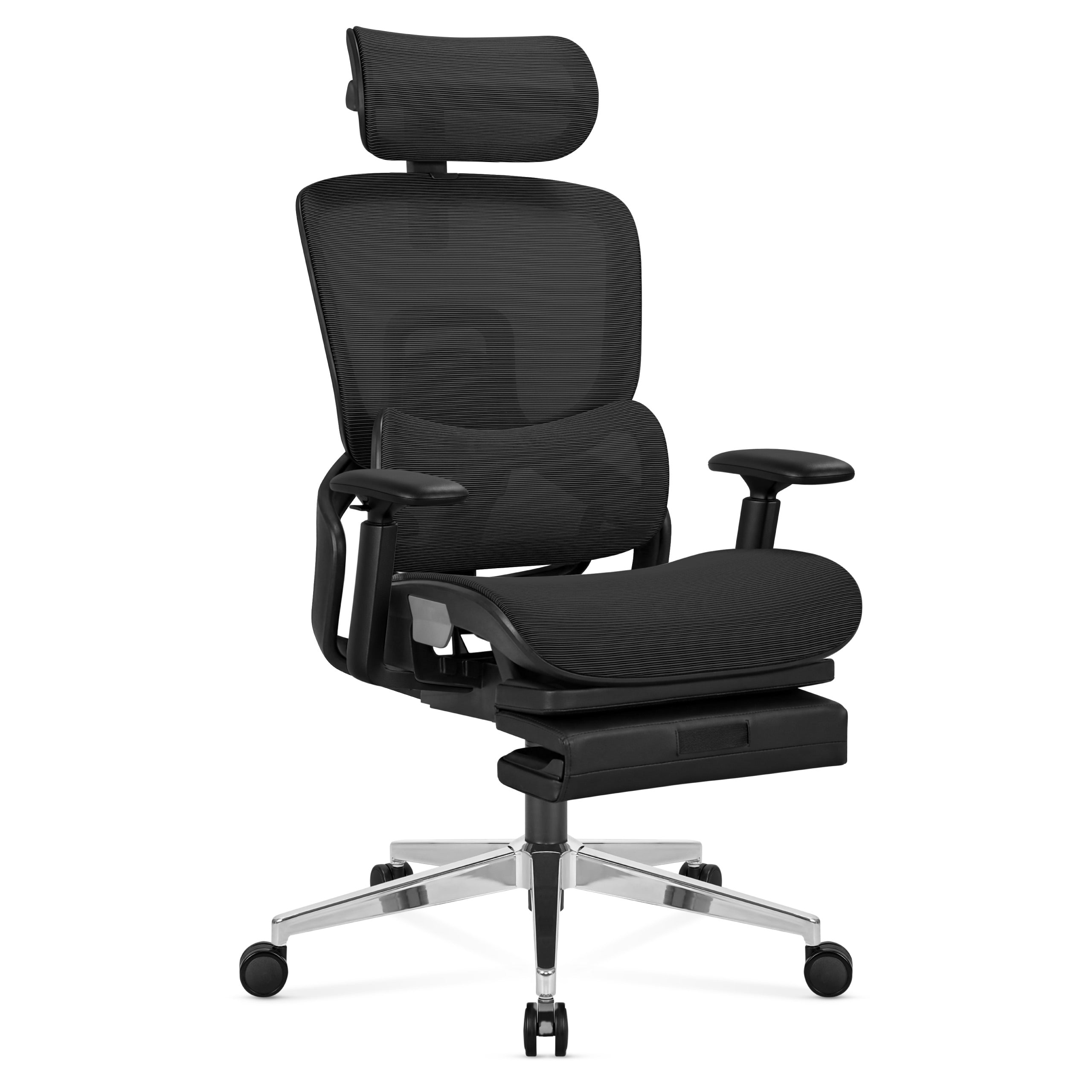 Sillón ergonómico con reposapiés Mark Adler Expert 9.3 Black