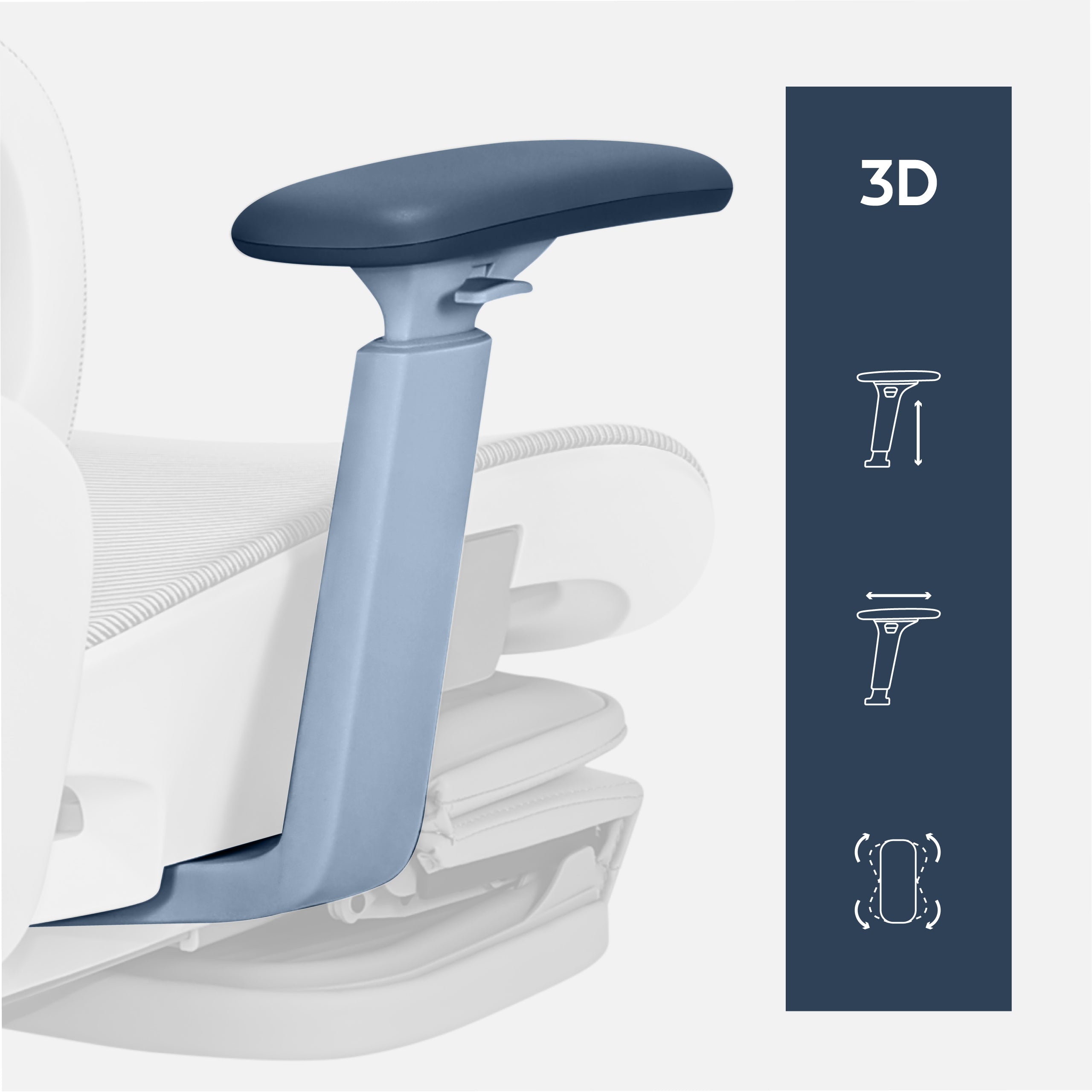 Reposabrazos 3D: total libertad y ergonomía