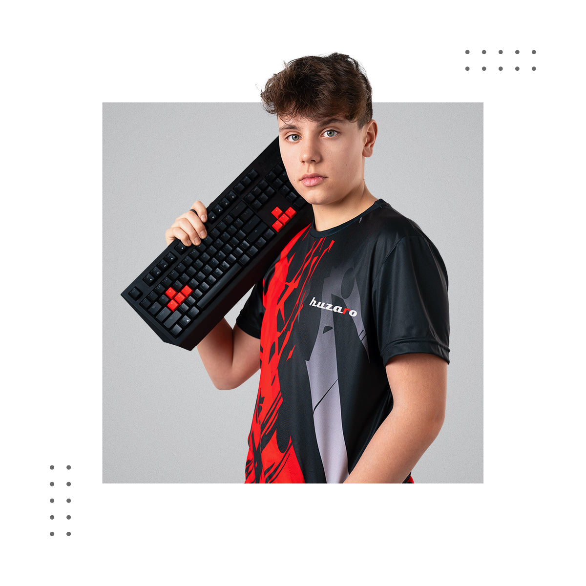 Camiseta para gamers de Huzaro