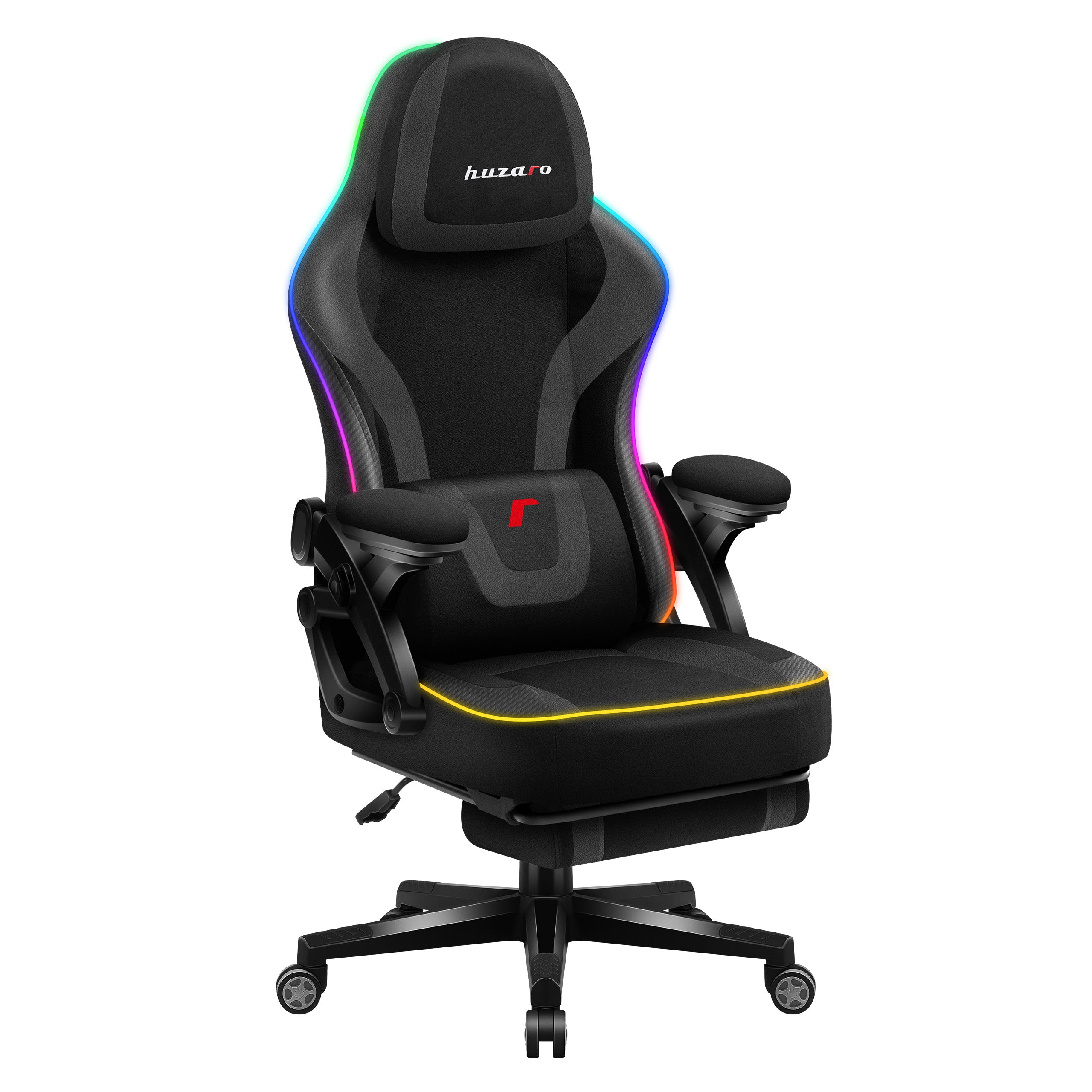 Sillón gaming Huzaro Force 4.6 Black RGB Smart