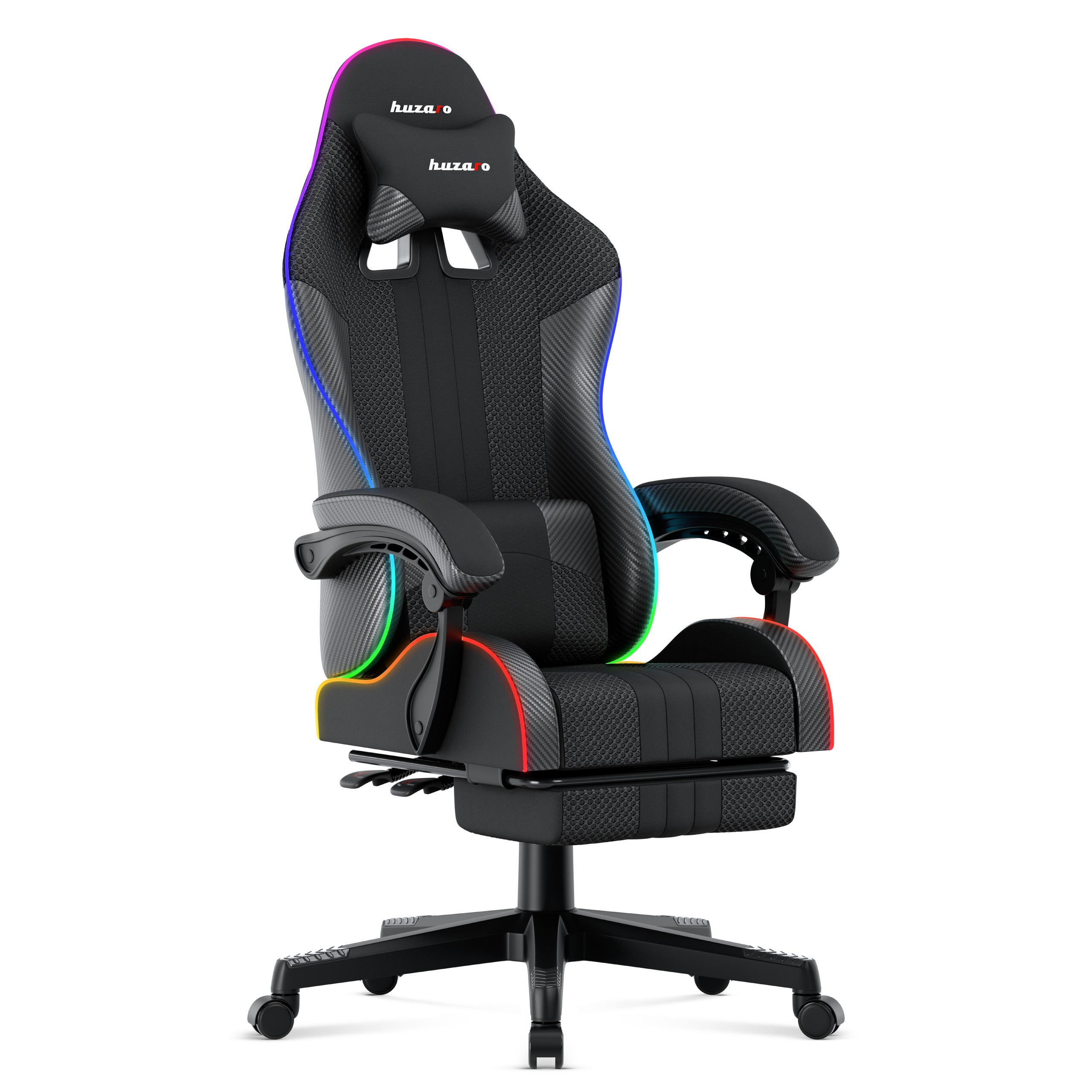 Sillón gaming HUZARO Force 4.7 RGB Mesh
