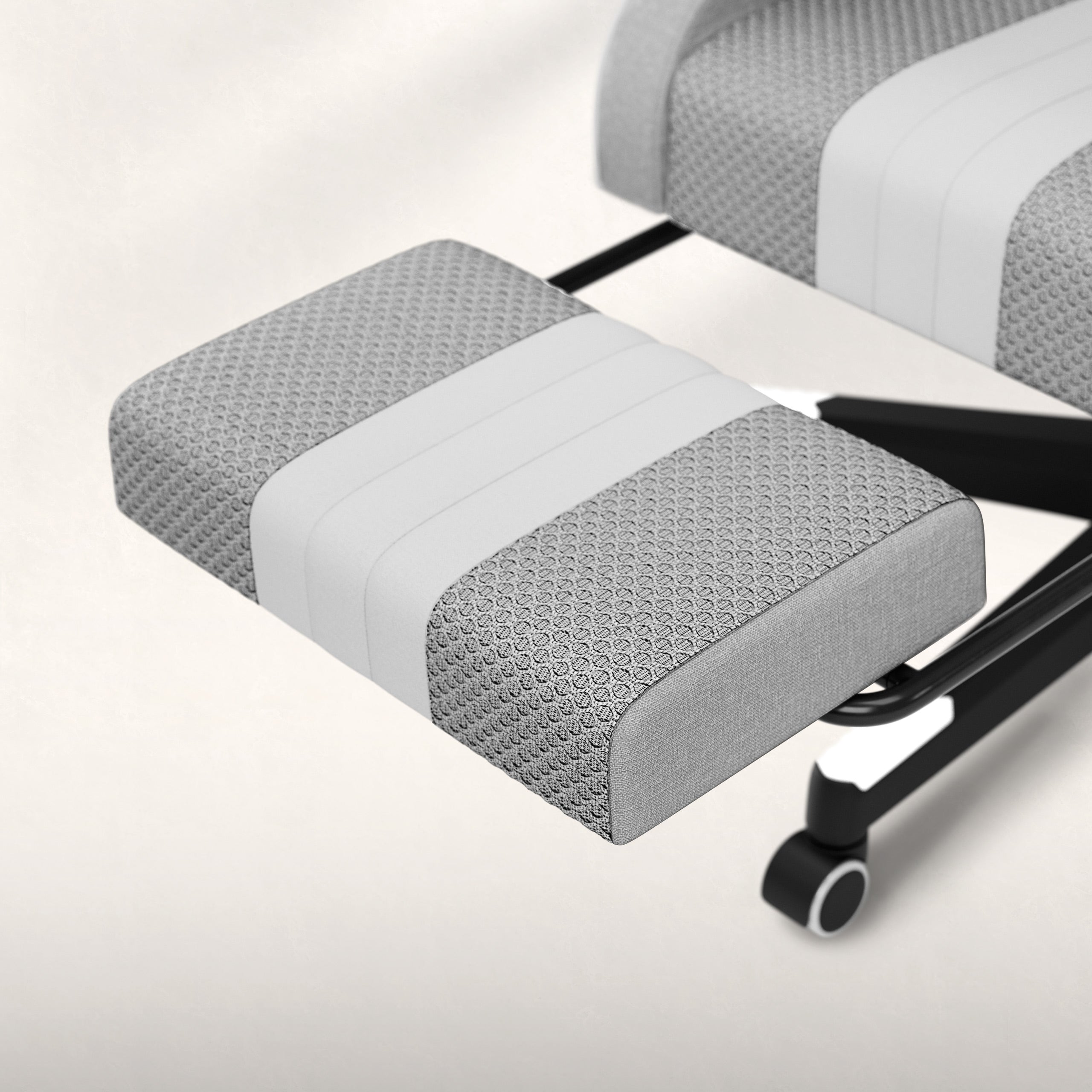 Sillón gaming HUZARO Force 4.7 White Mesh