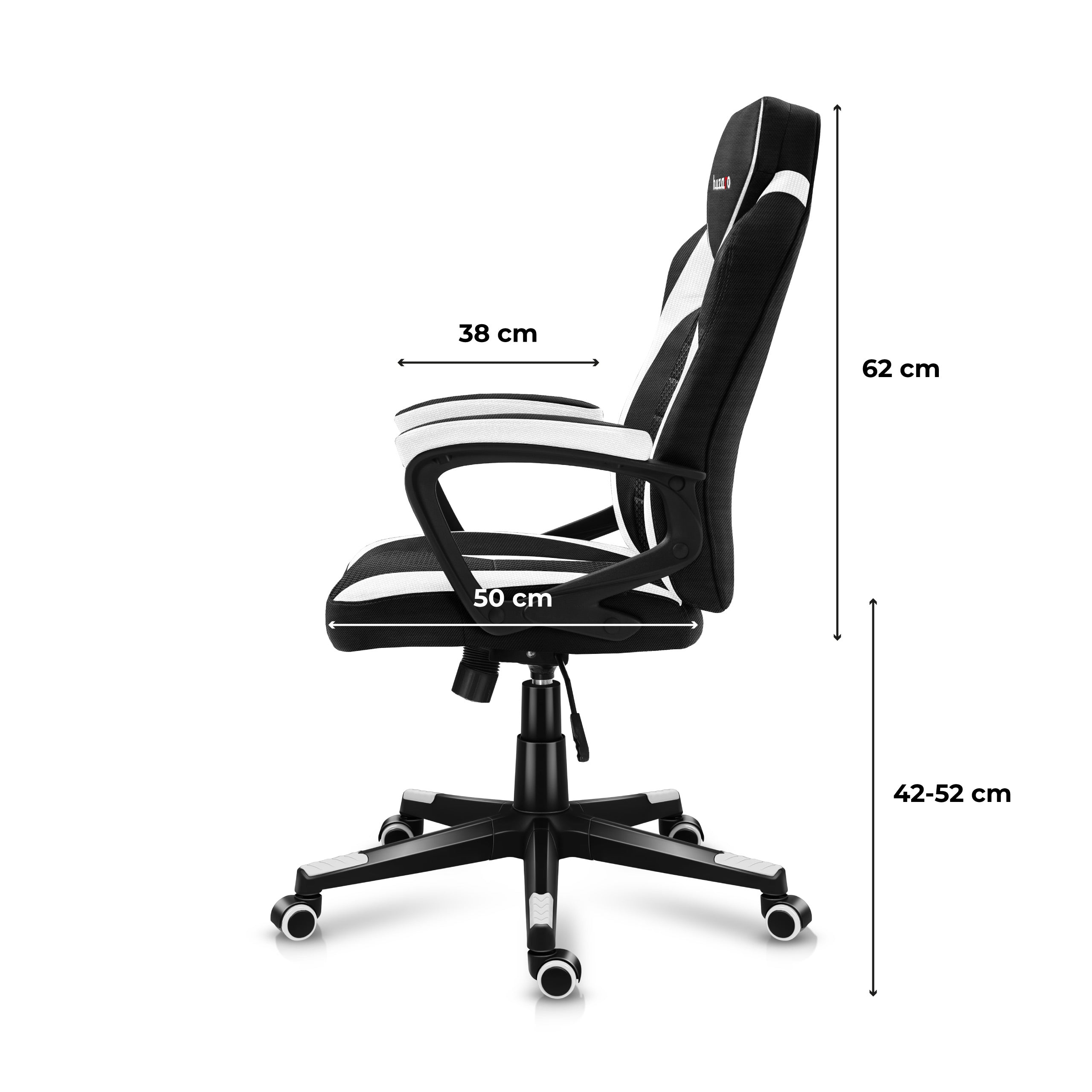 Sillón gaming Huzaro Force 2.5 White Mesh