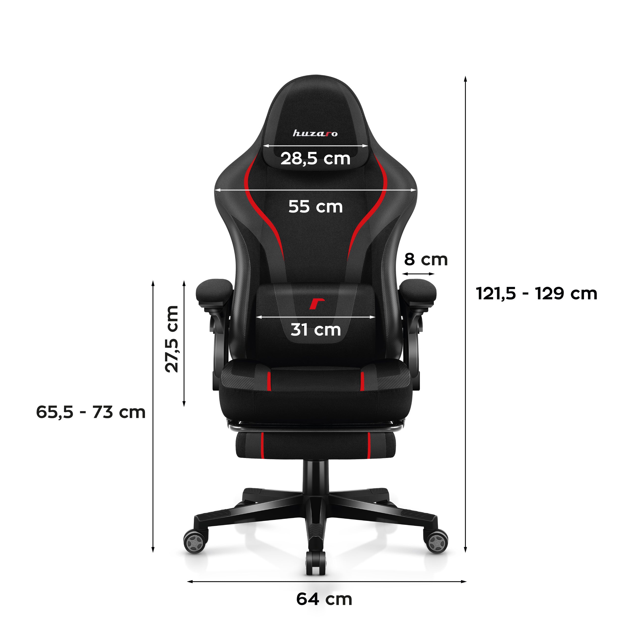 Sillón gaming Huzaro Force 4.6 Carbon