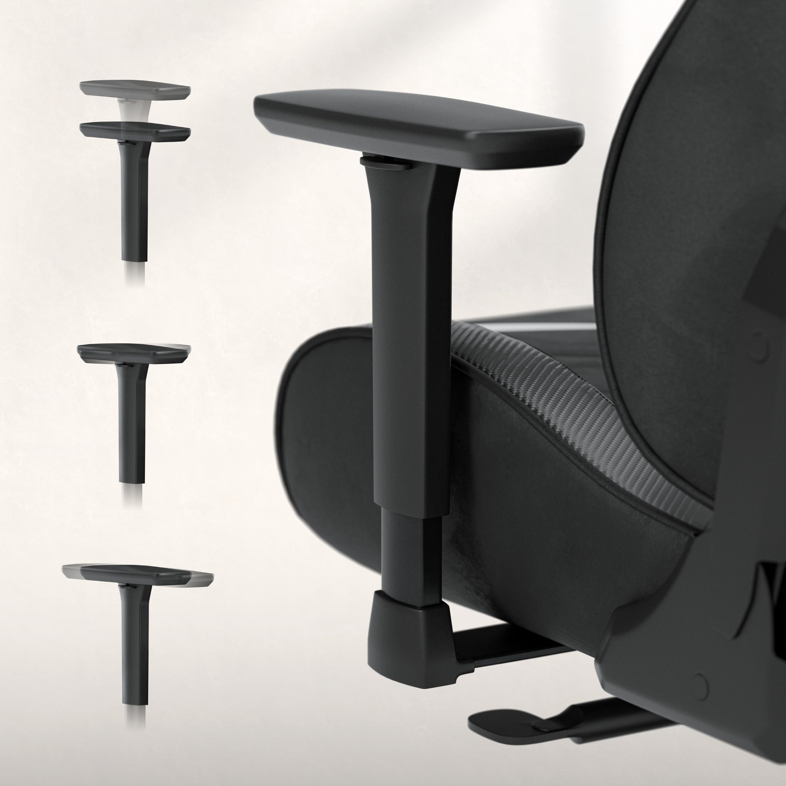 Sillón gaming de ante Huzaro Force 8.3 Carbon Black