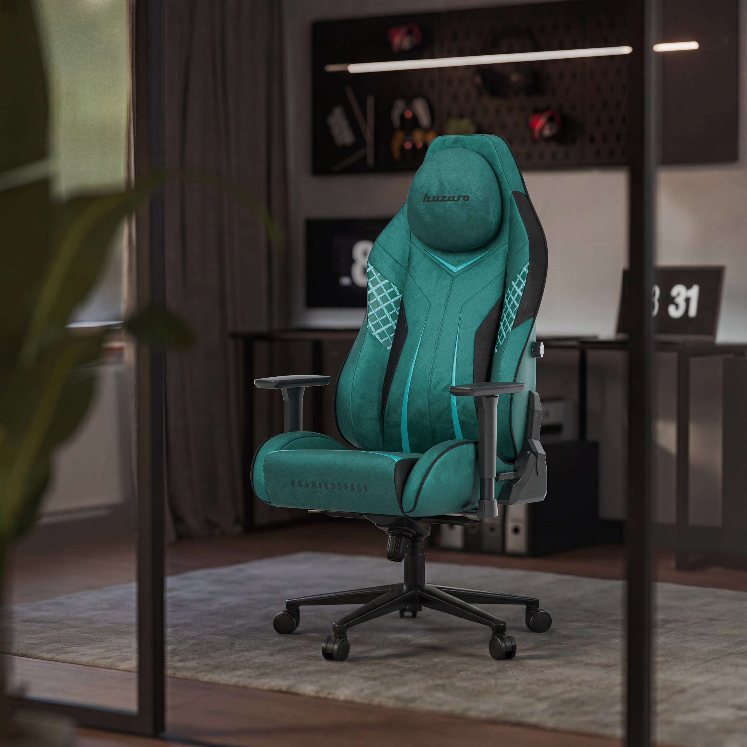 Sillón gaming de ante Huzaro Force 8.3 Green