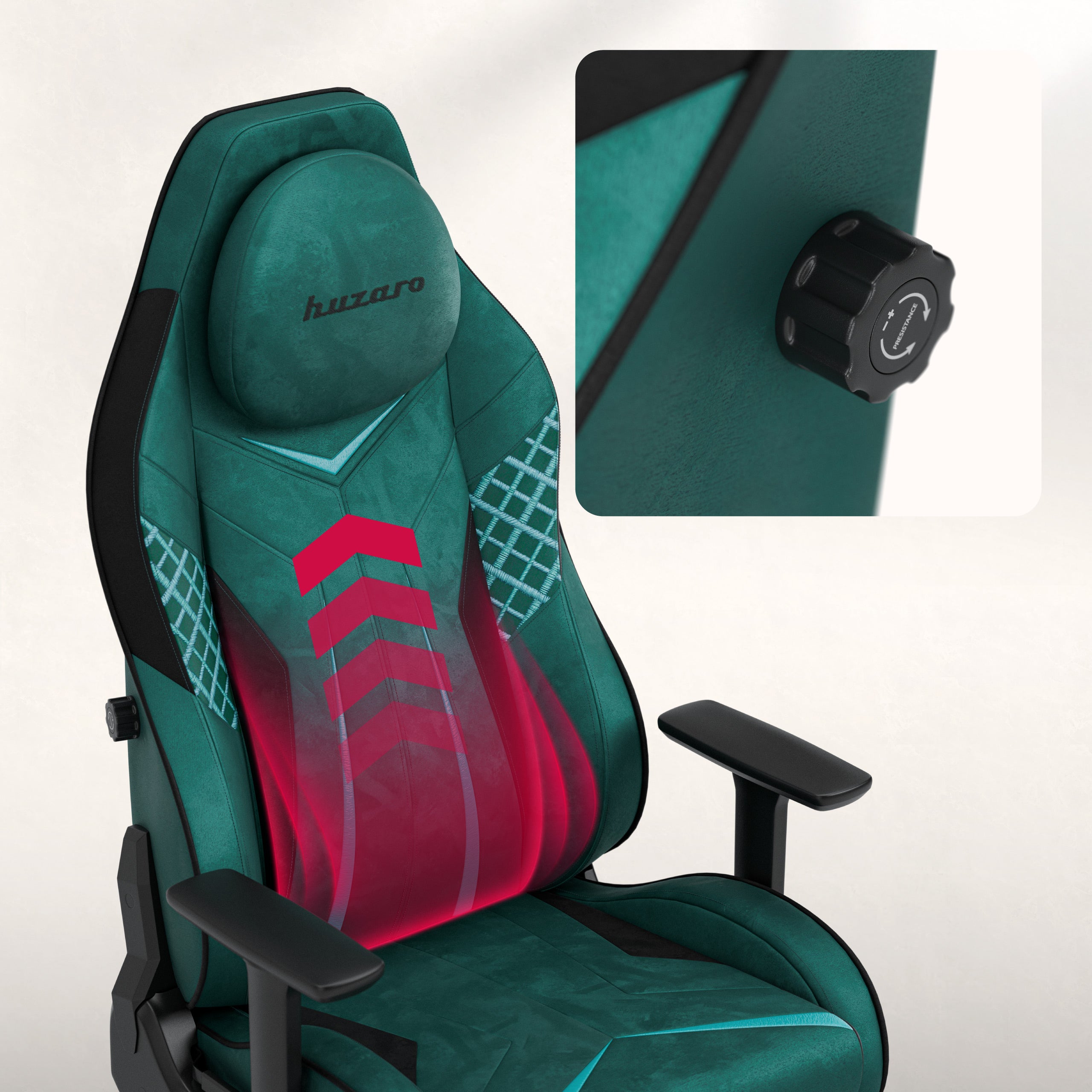 Sillón gaming de ante Huzaro Force 8.3 Green