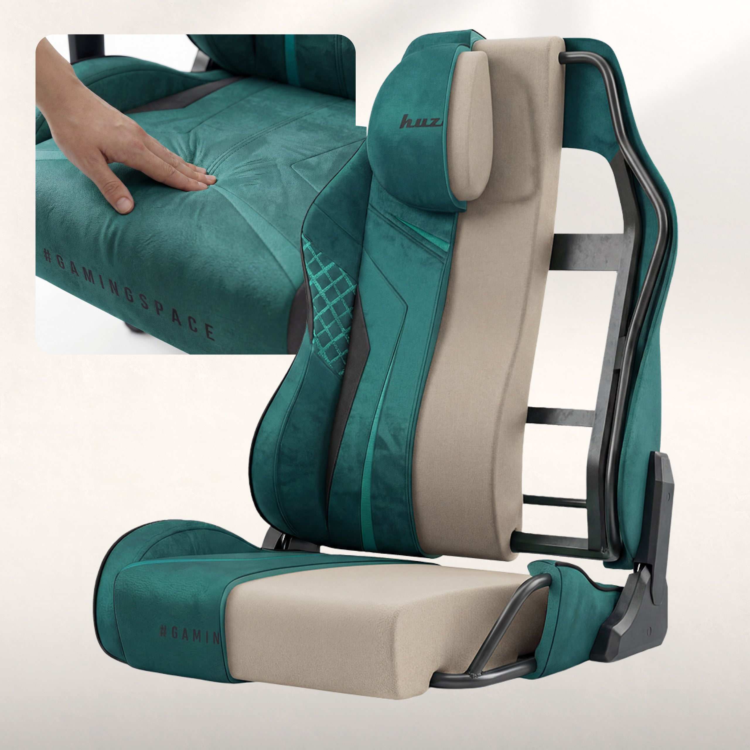 Sillón gaming de ante Huzaro Force 8.3 Green