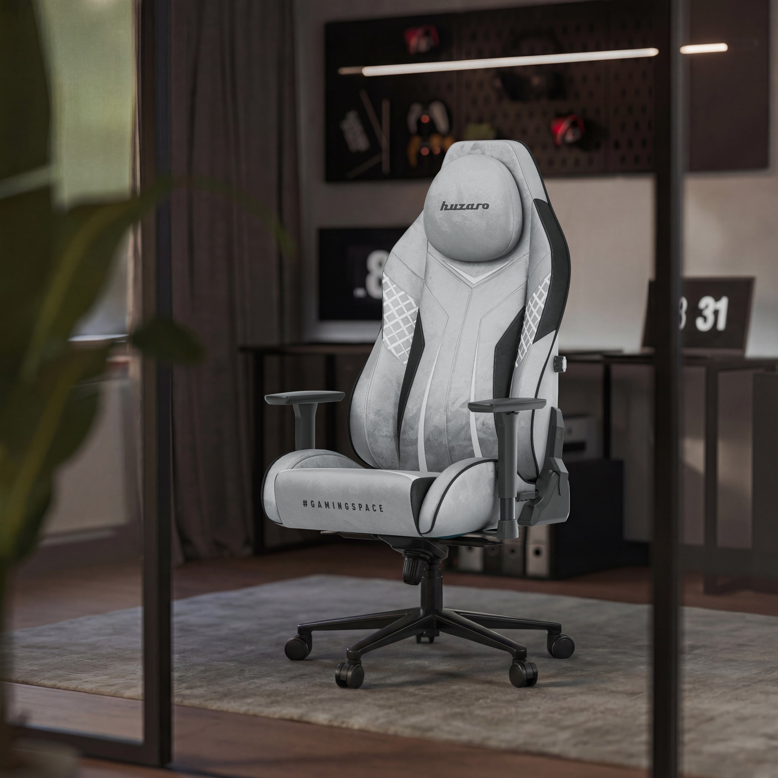 Sillón gaming de ante Huzaro Force 8.3 Grey