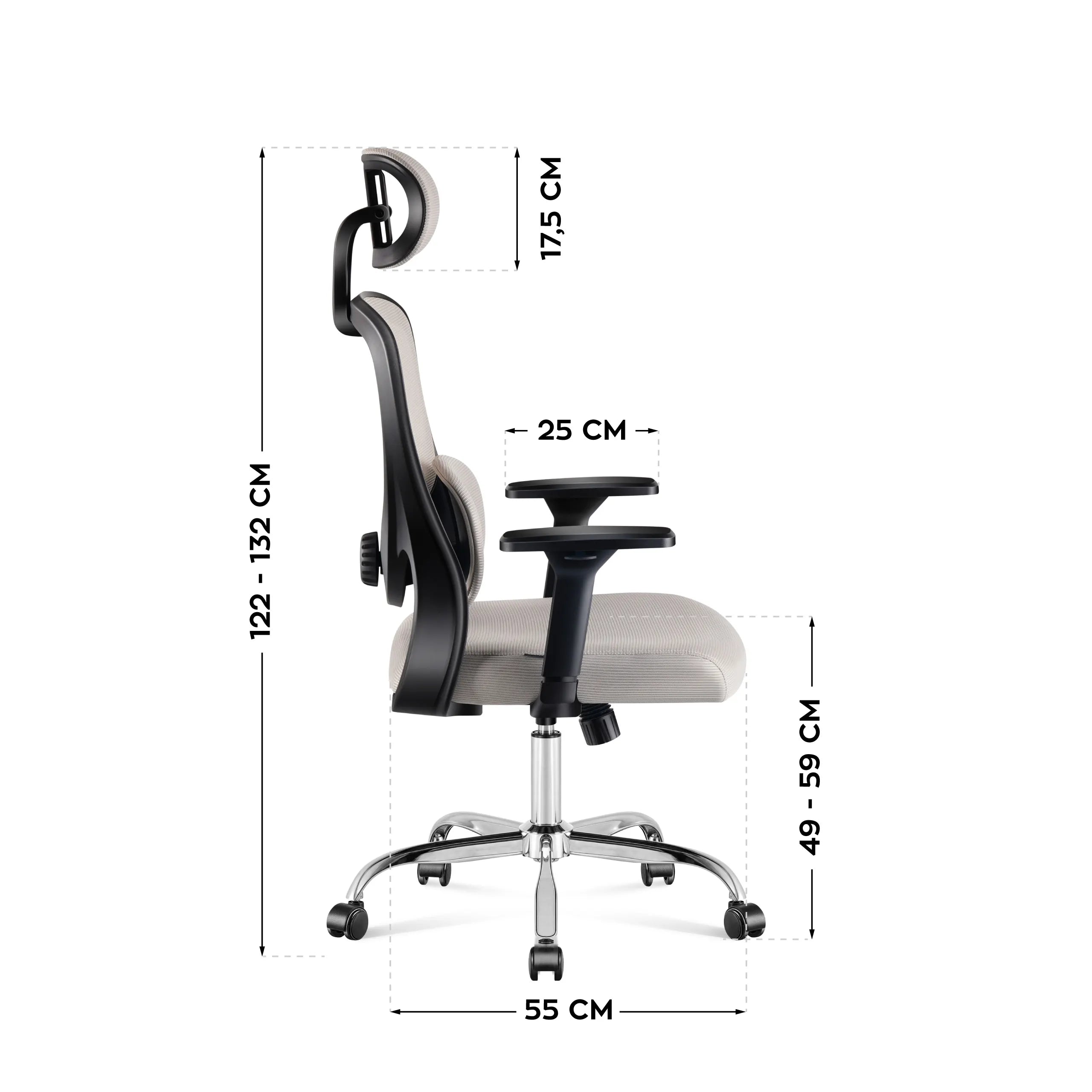 Sillón de oficina Mark Adler Manager 3.2 Grey