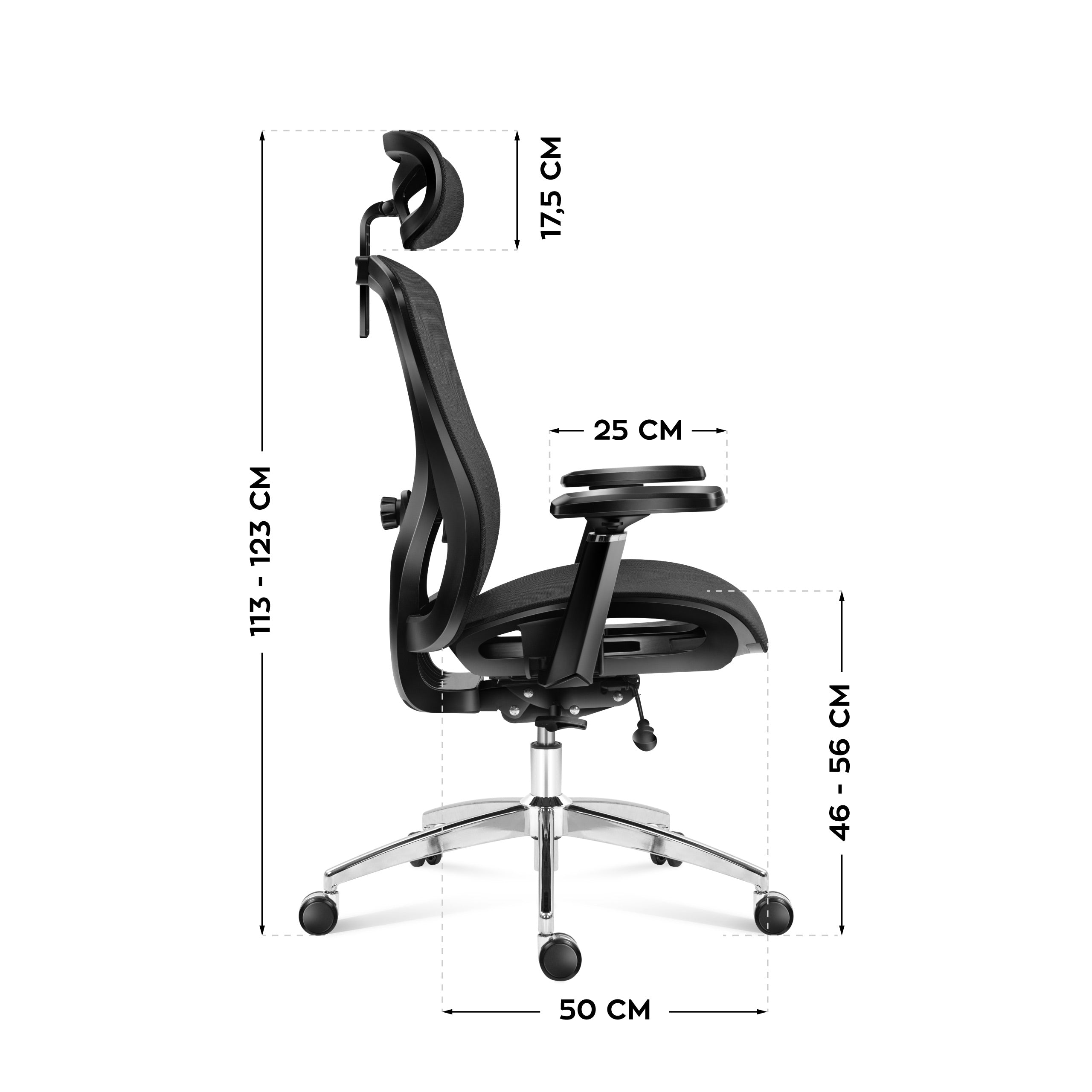 Sillón ergonómico Mark Adler Expert 5.3 Black Mesh