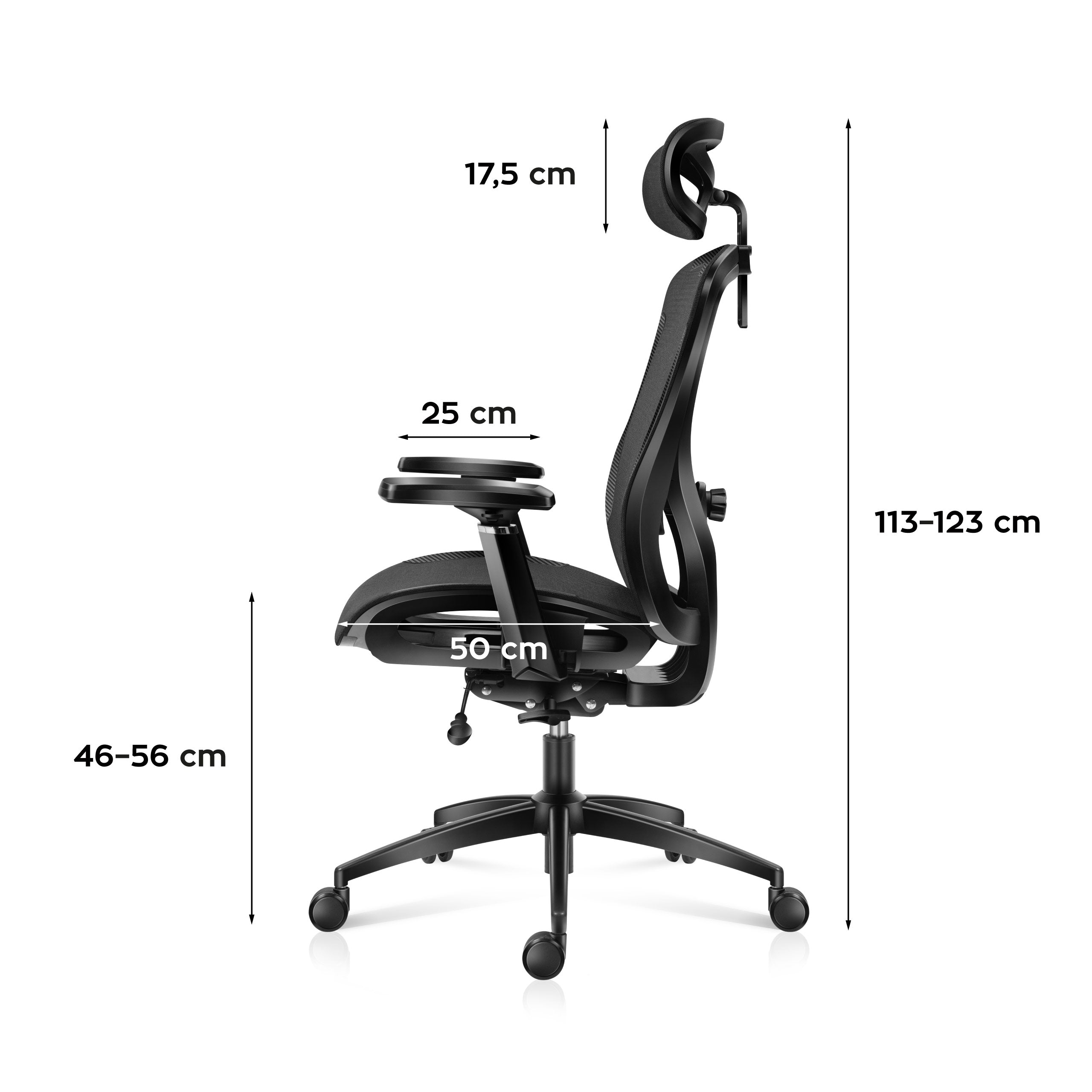 Sillón gaming Huzaro Combat 7.3 Black Mesh