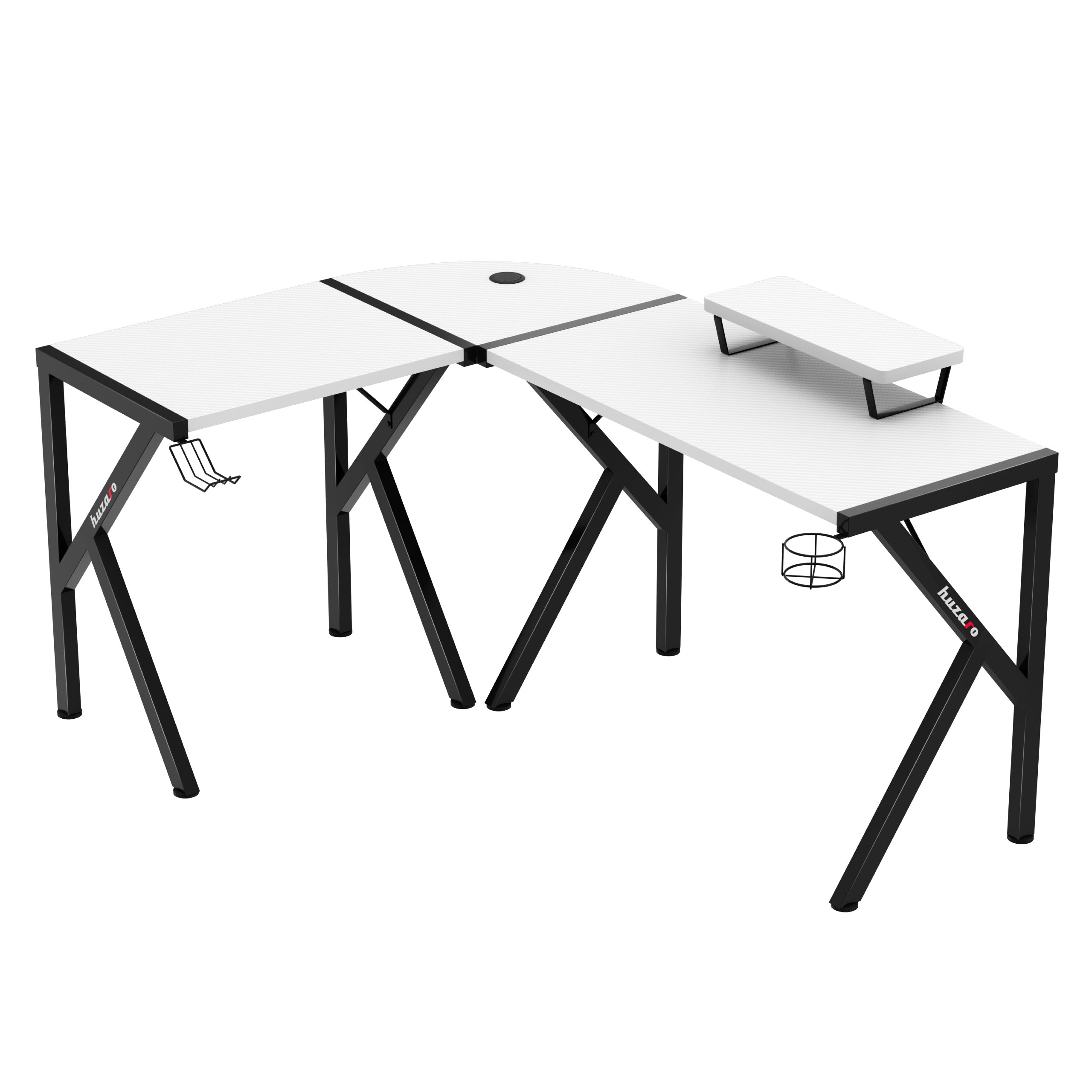 Escritorio para videojuegos Huzaro Hero 6.3 Blanco 154 cm