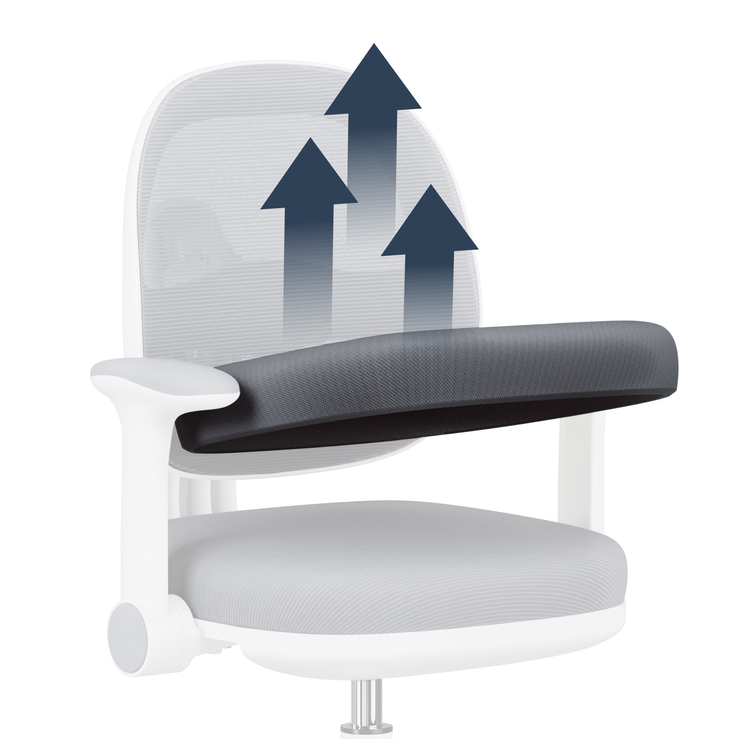 Silla ergonómica de escritorio para niños Mark Adler Junior 3.6 Grey