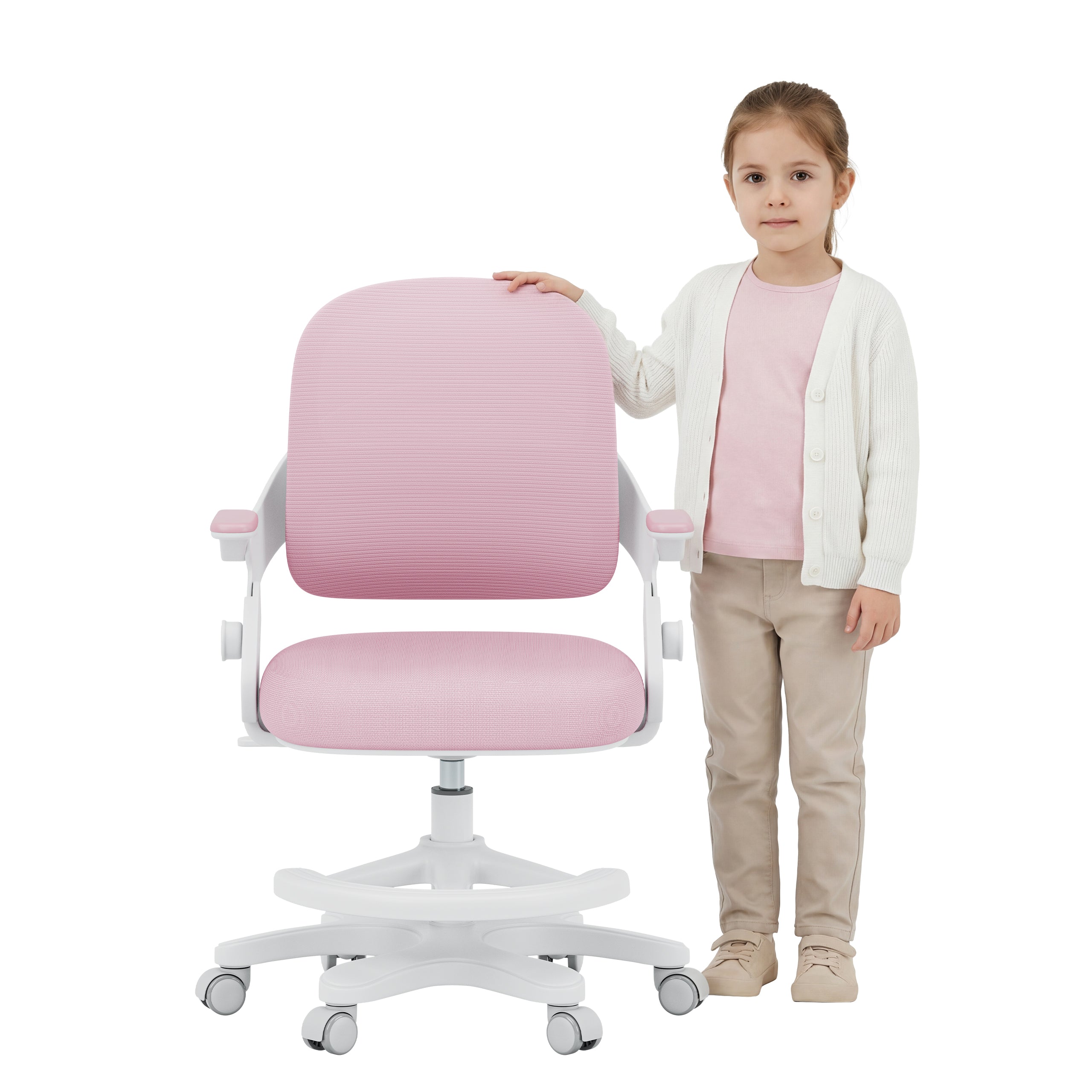Sillón de escritorio para niños Mark Adler Junior 4.3 Rosa