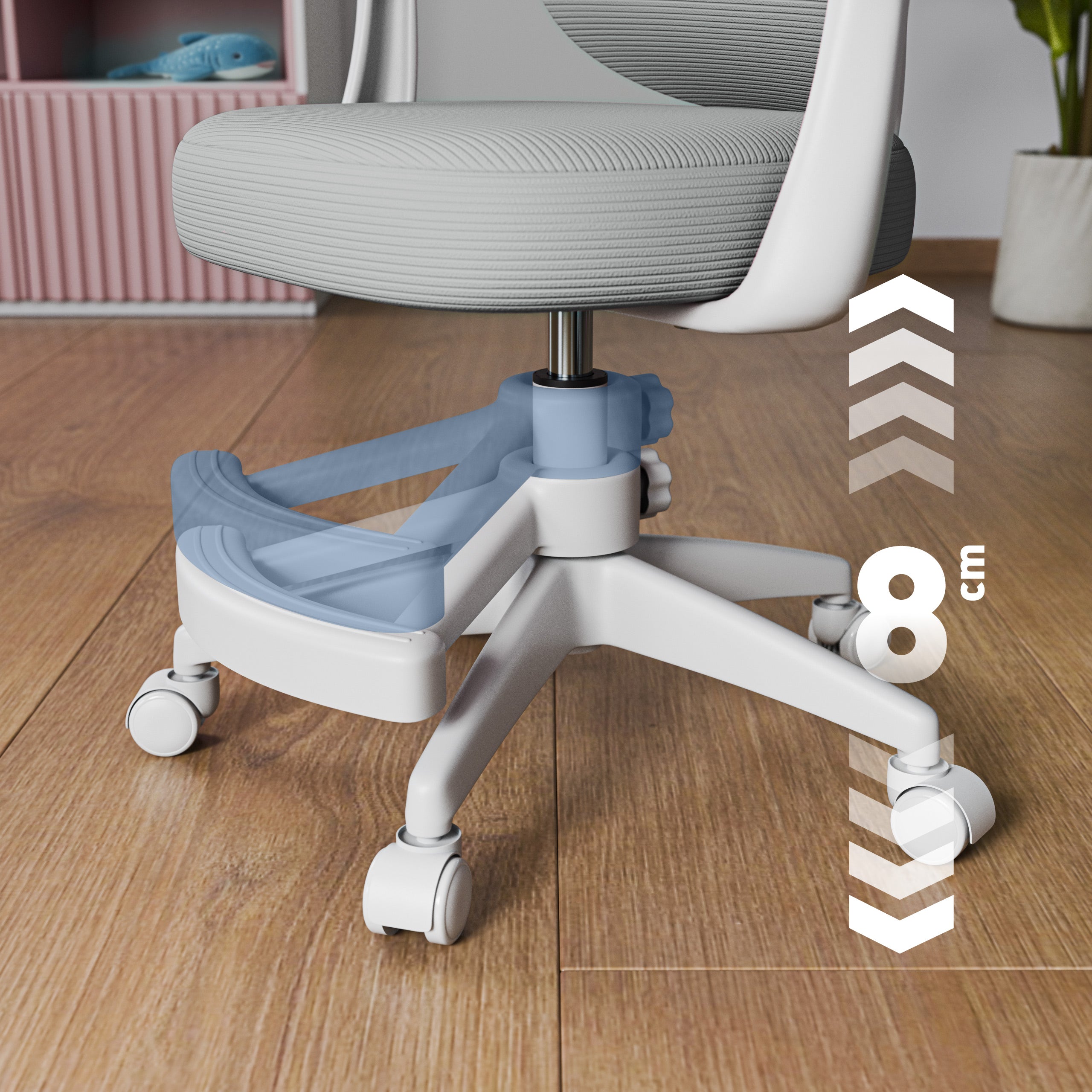 Sillón de escritorio para niños Mark Adler Junior 4.5 Grey