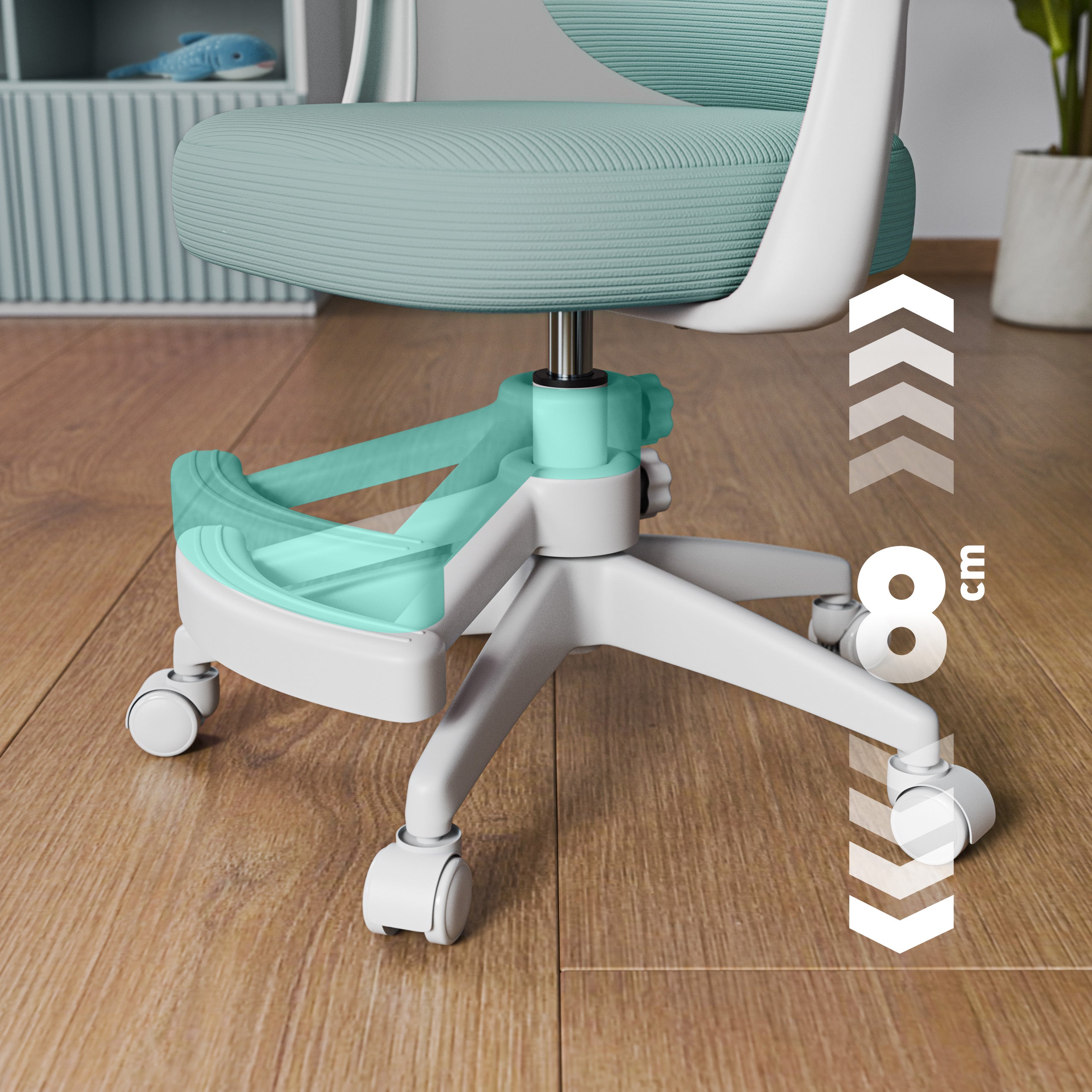 Sillón de escritorio para niños Mark Adler Junior 4.5 Mint